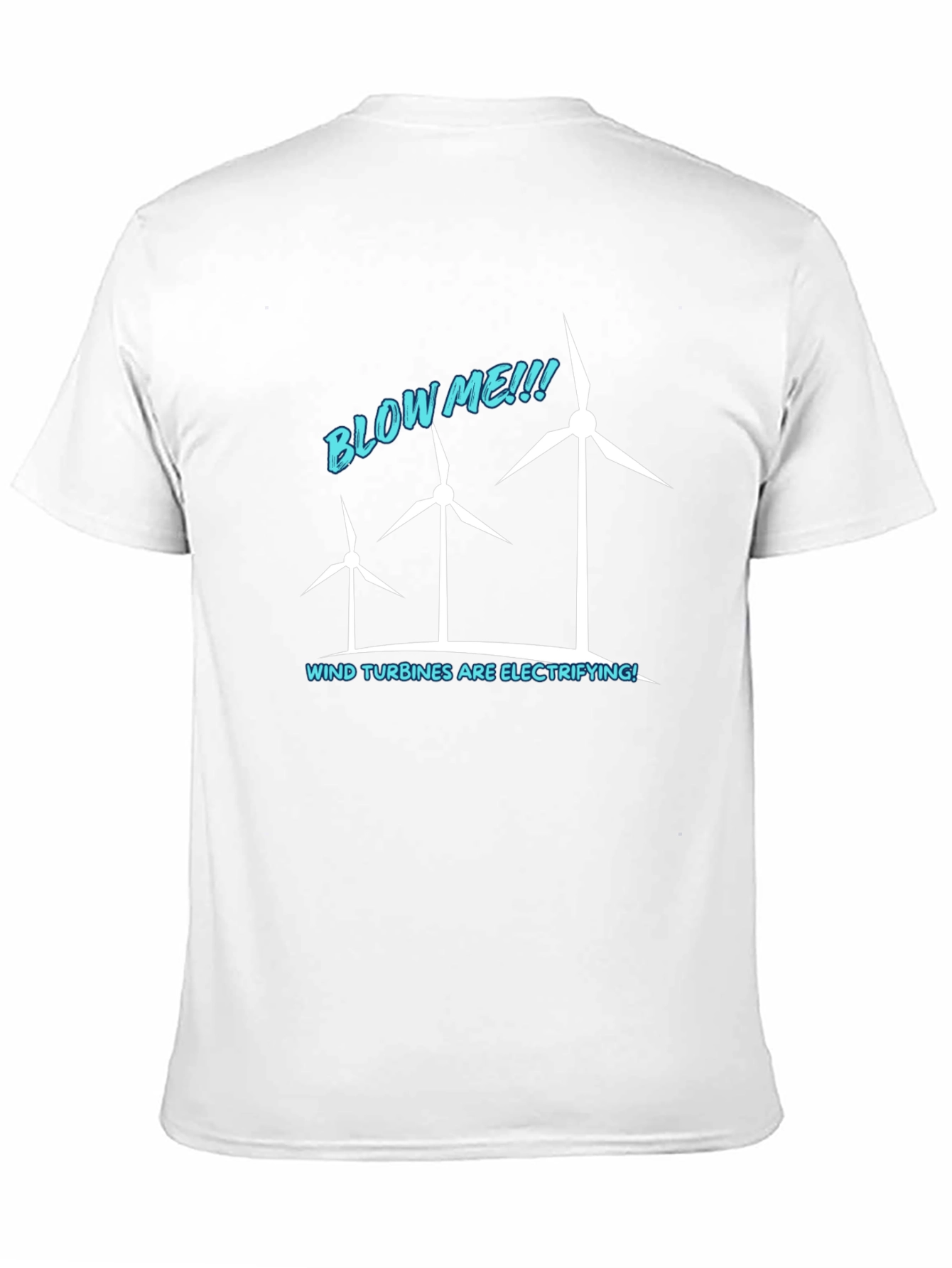 Wind Turbines Electrifying Graphic T-Shirt