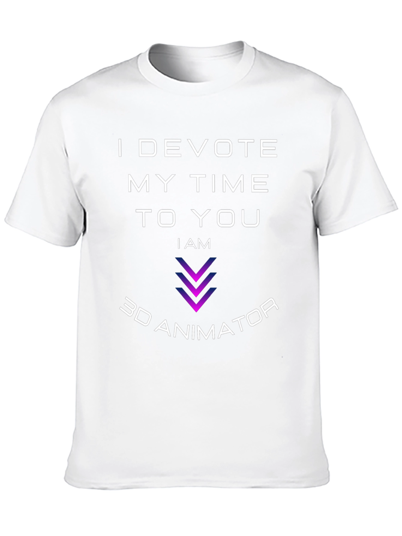 3D Animator Devotion T-Shirt - Black