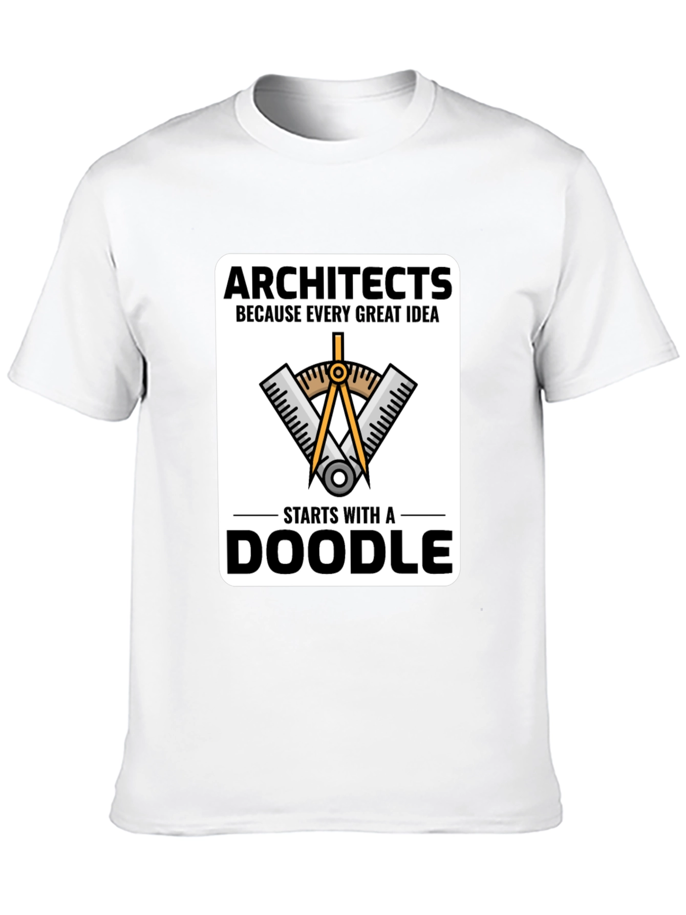 Architects Doodle T-Shirt - Great Idea Tee