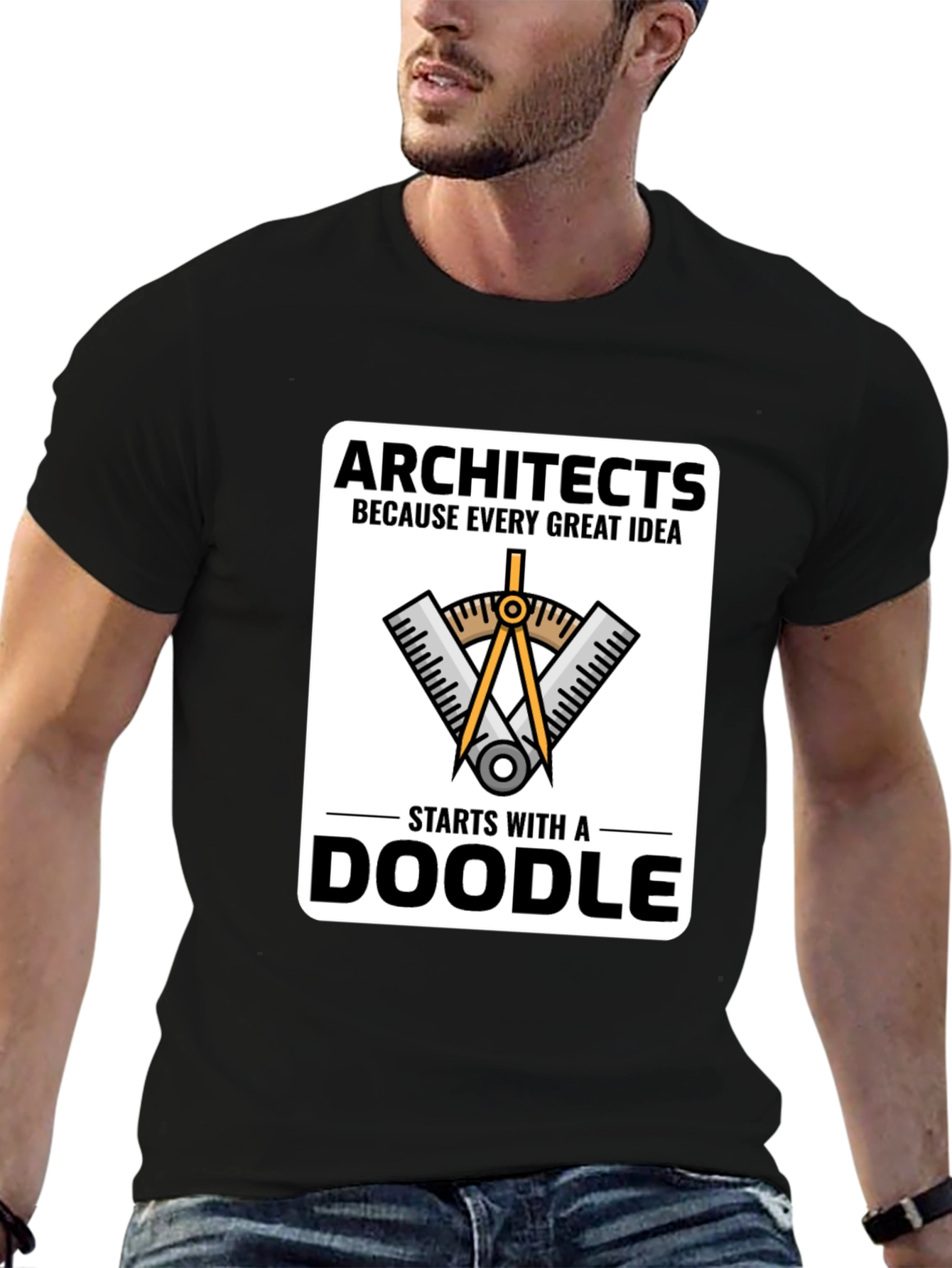 Architects Doodle T-Shirt - Great Idea Tee