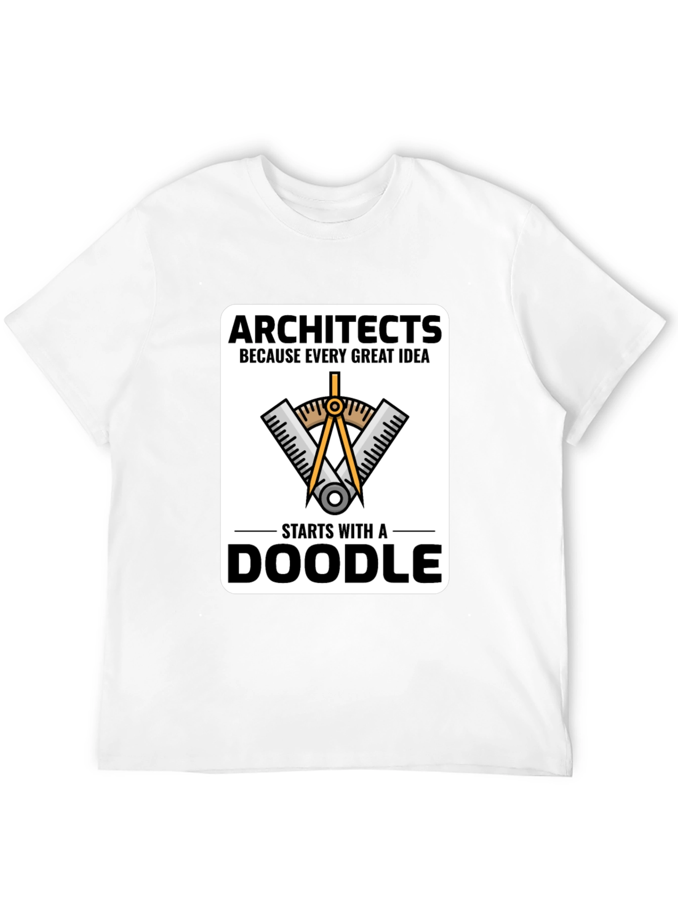 Architects Doodle T-Shirt - Great Idea Tee