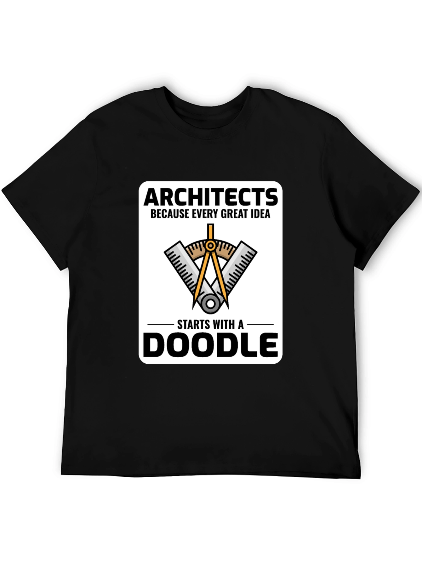 Architects Doodle T-Shirt - Great Idea Tee