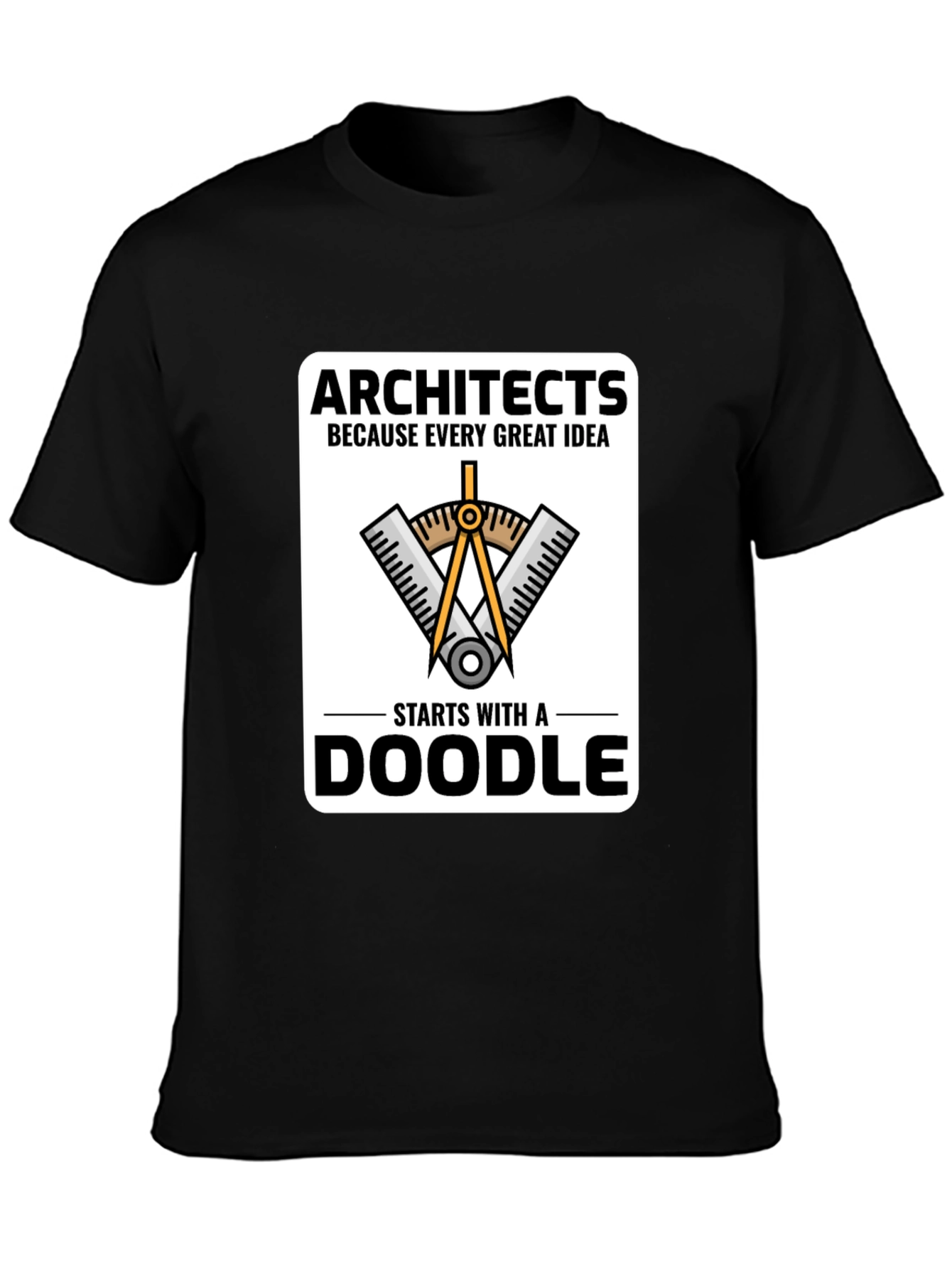 Architects Doodle T-Shirt - Great Idea Tee