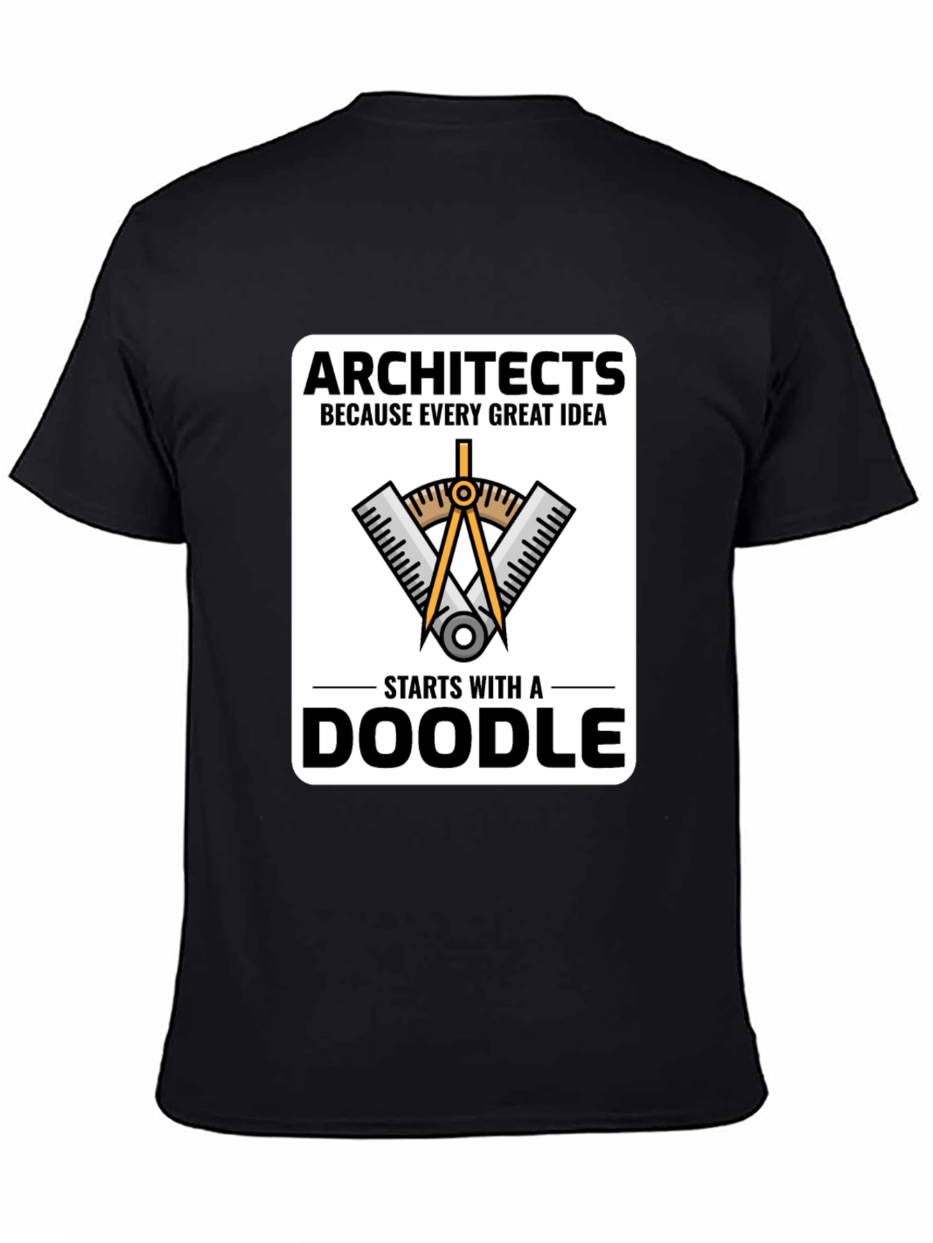 Architects Doodle T-Shirt - Great Idea Tee