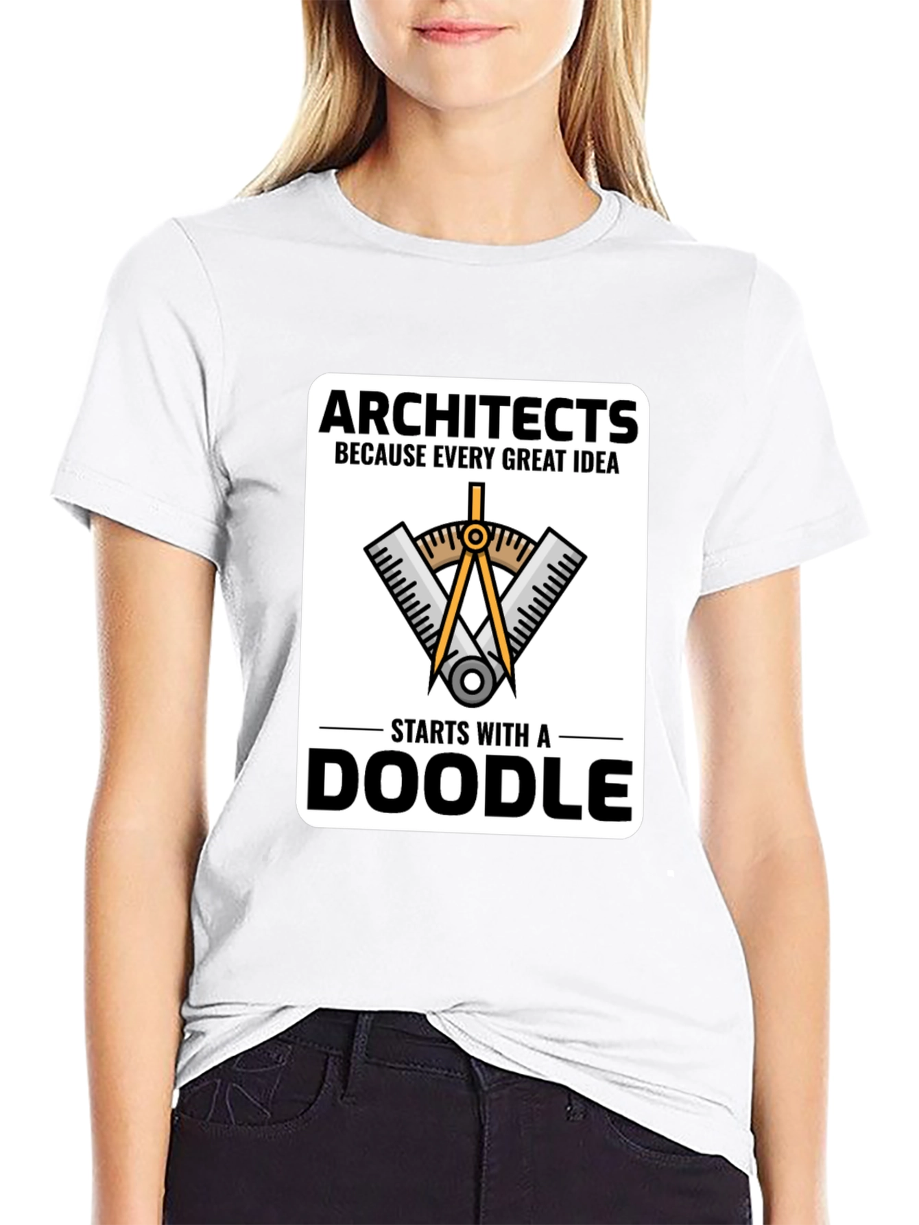Architects Doodle T-Shirt - Great Idea Tee