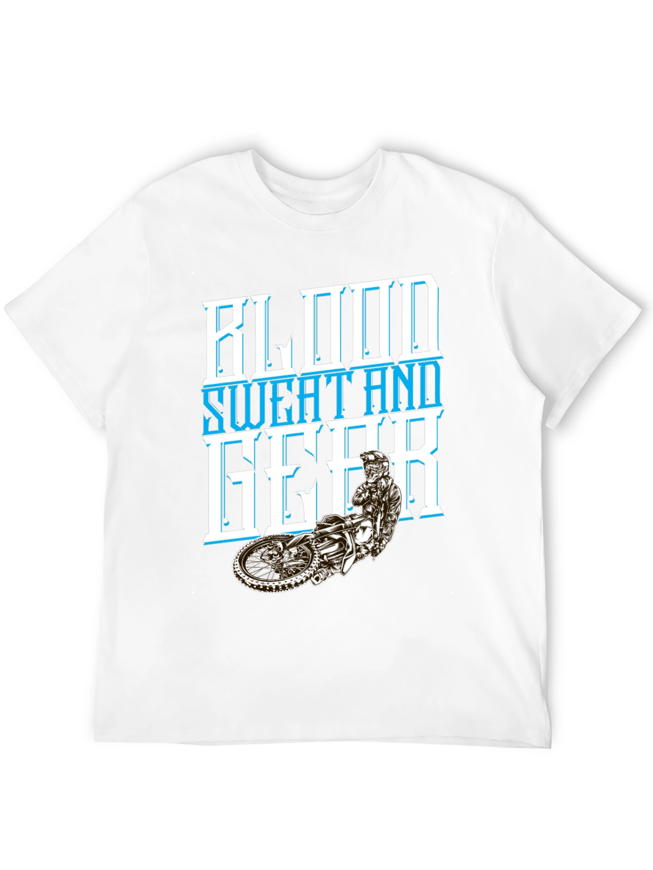 Blood Sweat and Gear Graphic T-Shirt