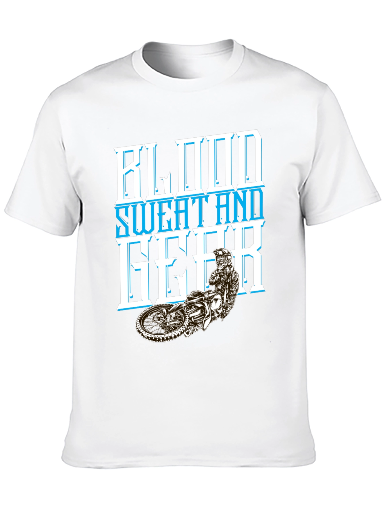 Blood Sweat and Gear Graphic T-Shirt
