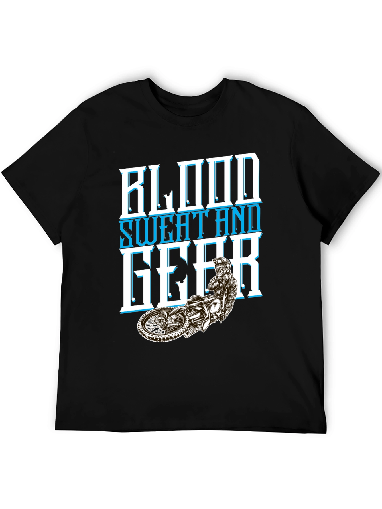Blood Sweat and Gear Graphic T-Shirt