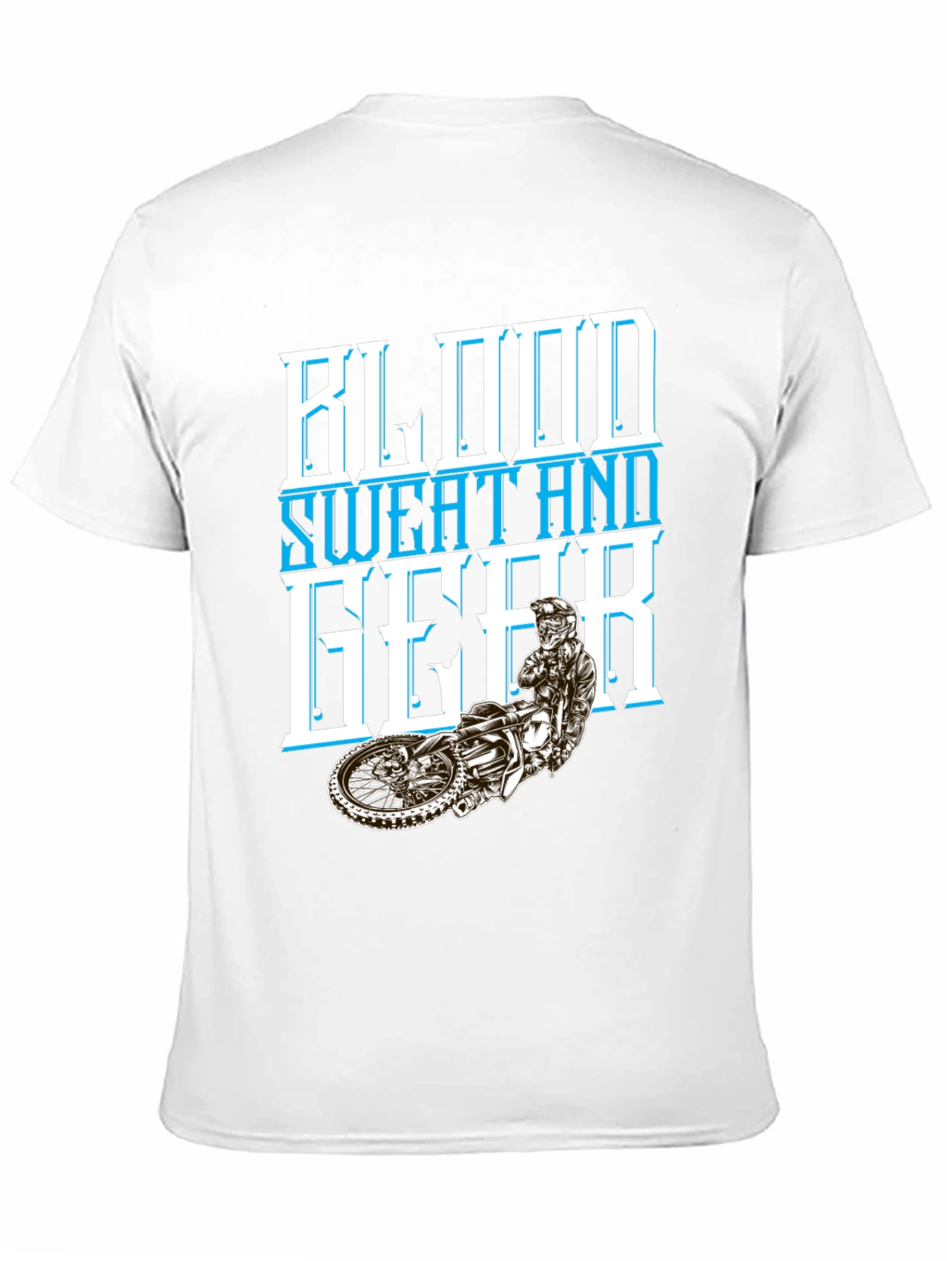 Blood Sweat and Gear Graphic T-Shirt