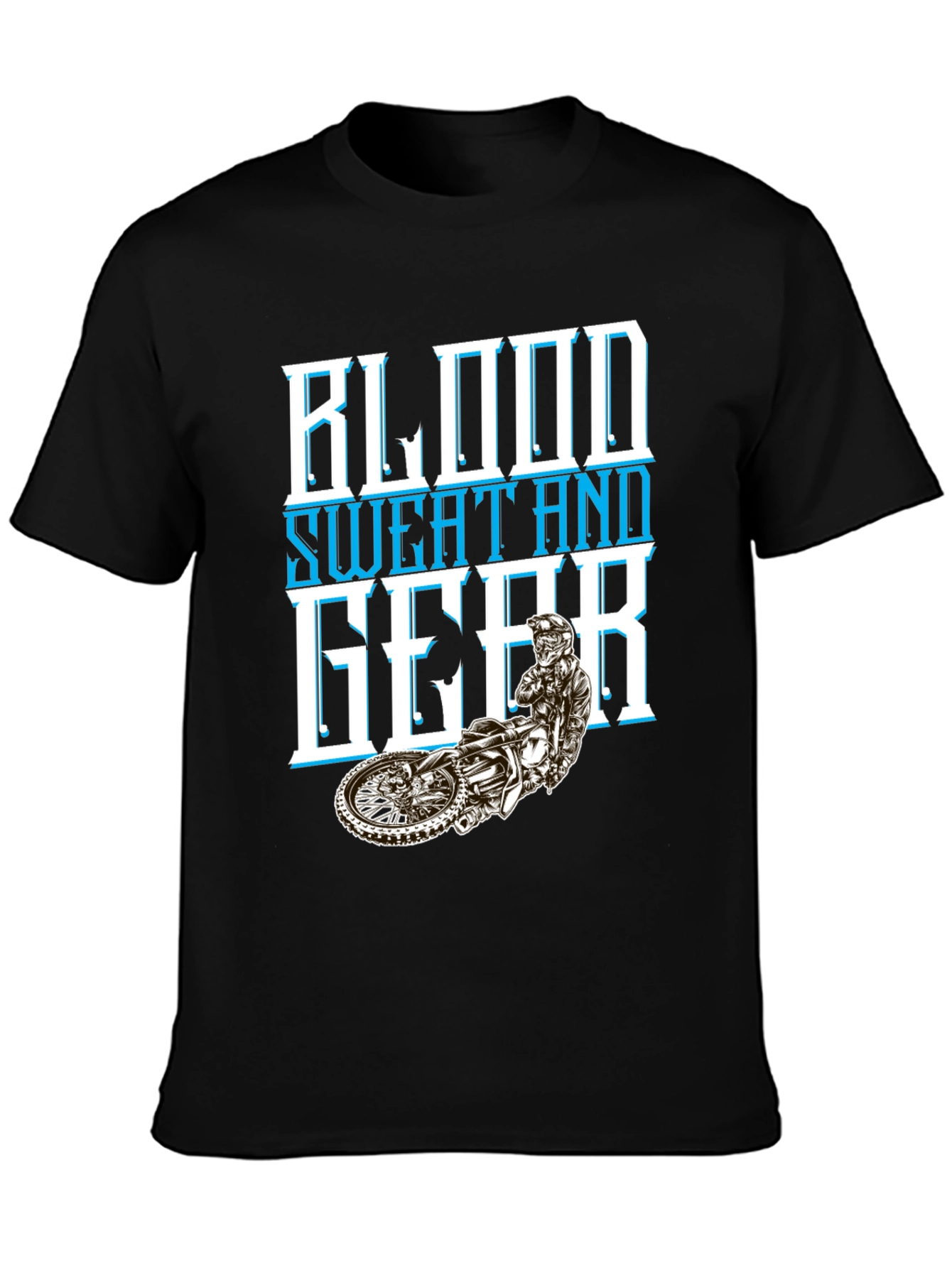 Blood Sweat and Gear Graphic T-Shirt