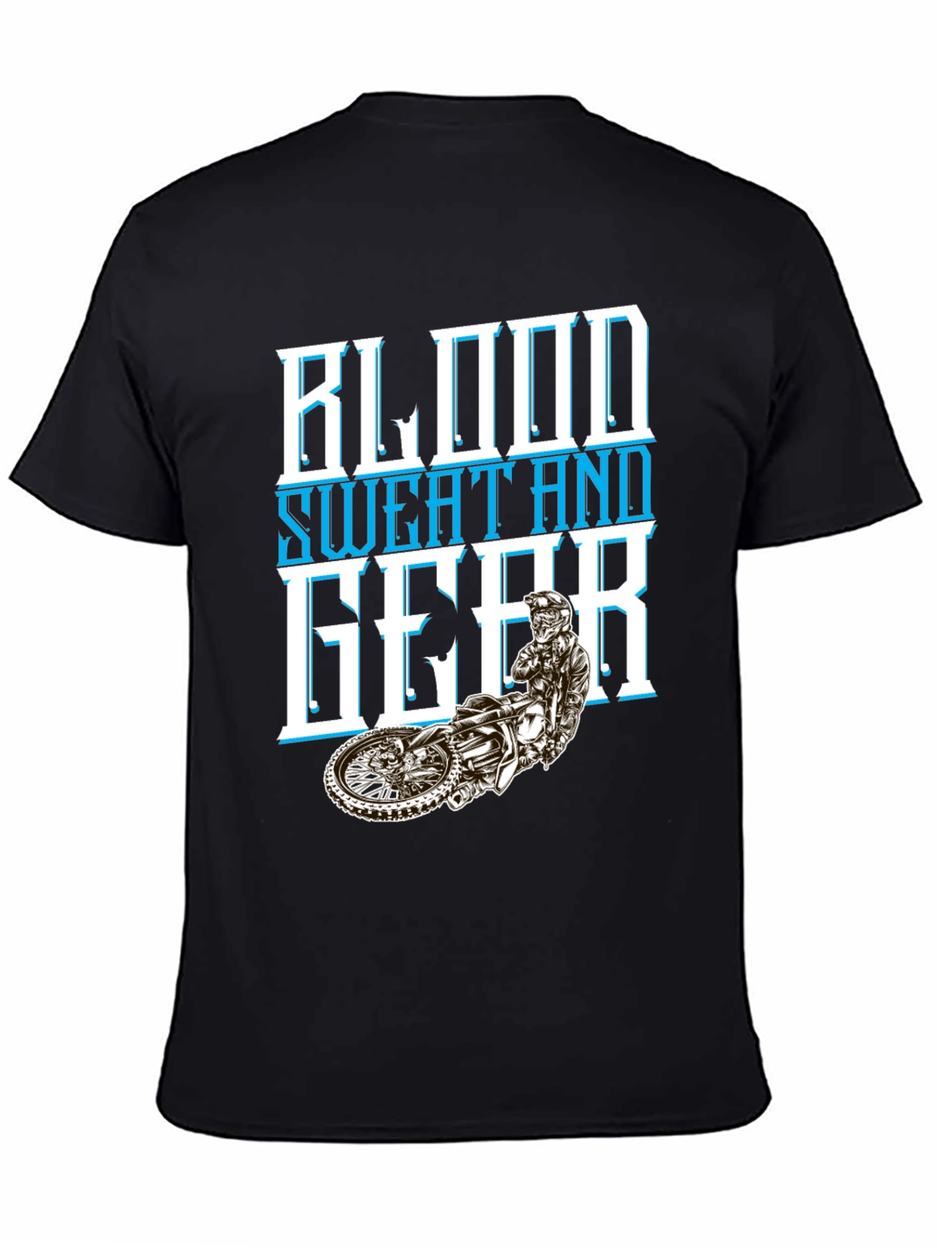 Blood Sweat and Gear Graphic T-Shirt