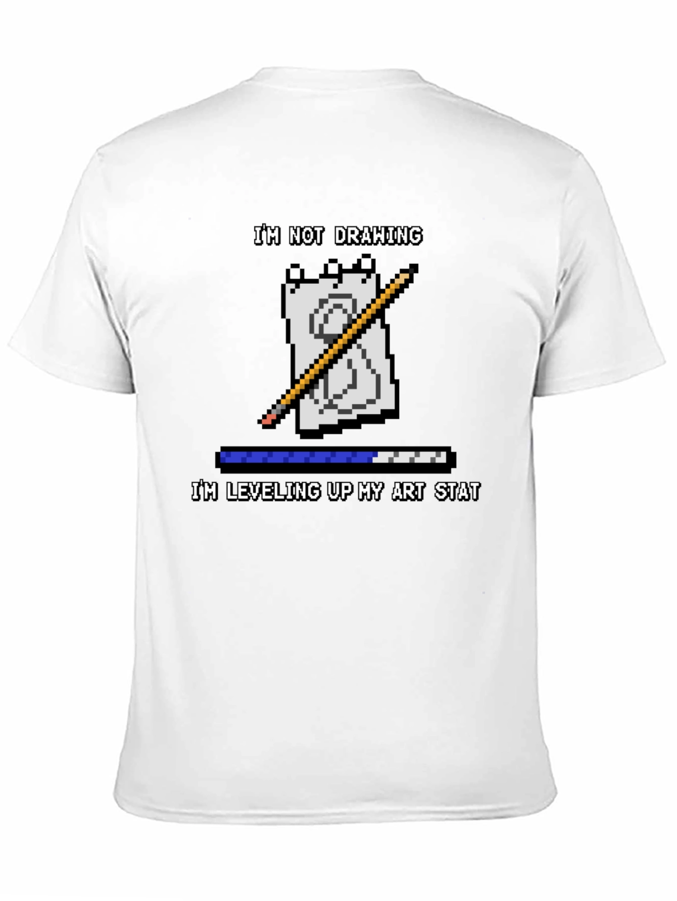 Leveling Up Art T-Shirt - Gamer Artist Tee