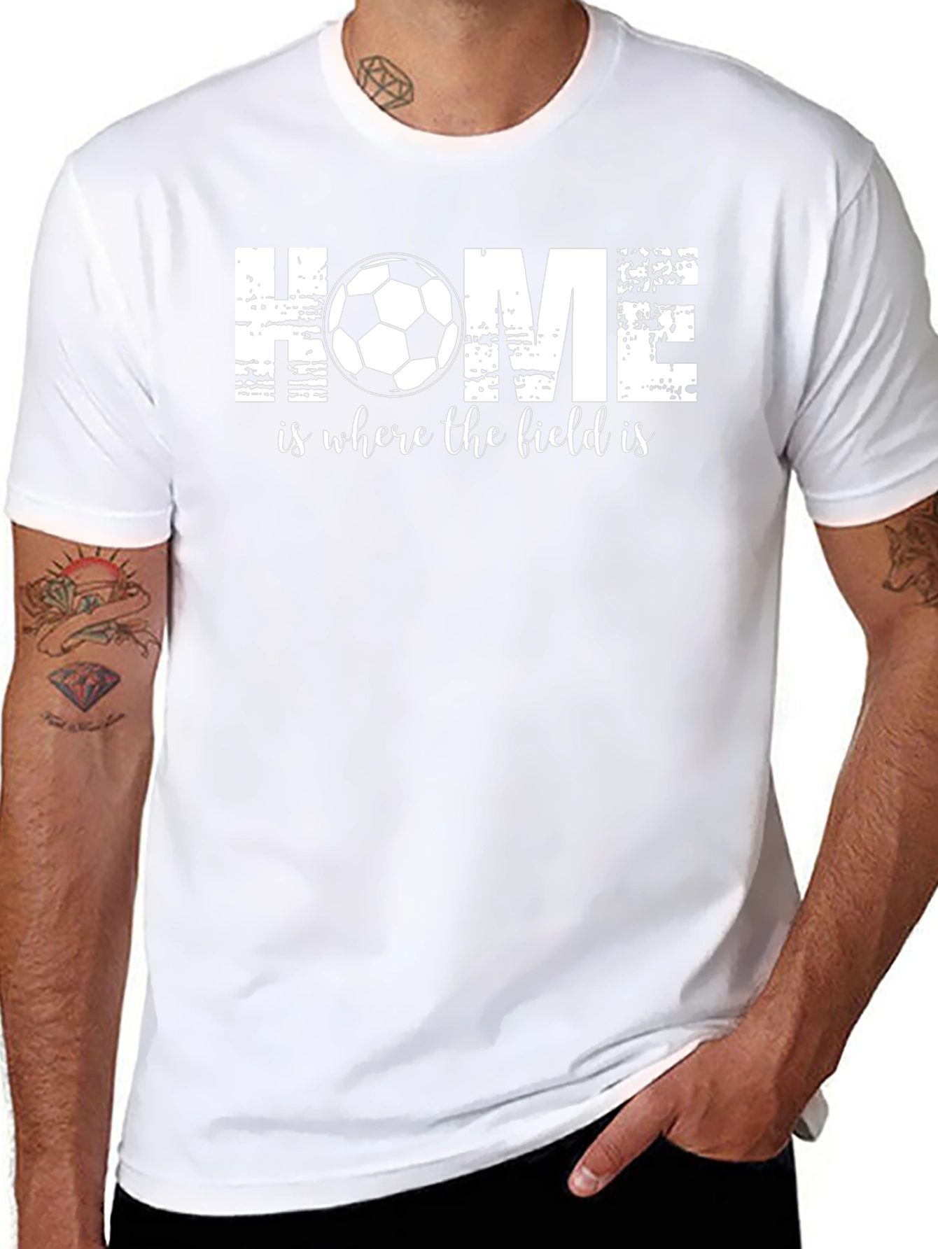 Home is Where the Field Is Soccer T-Shirt