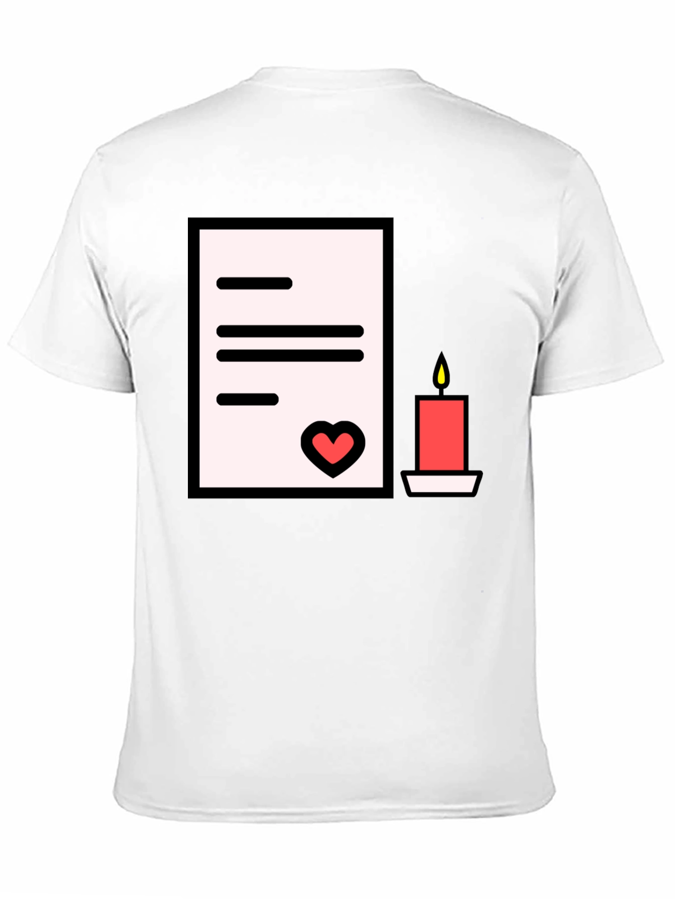 Romantic Letter T-Shirt: Express Your Affection