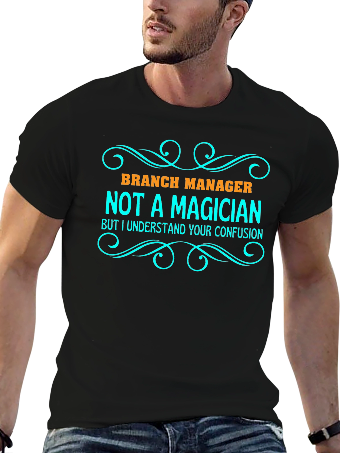 Branch Manager Not a Magician Graphic T-Shirt