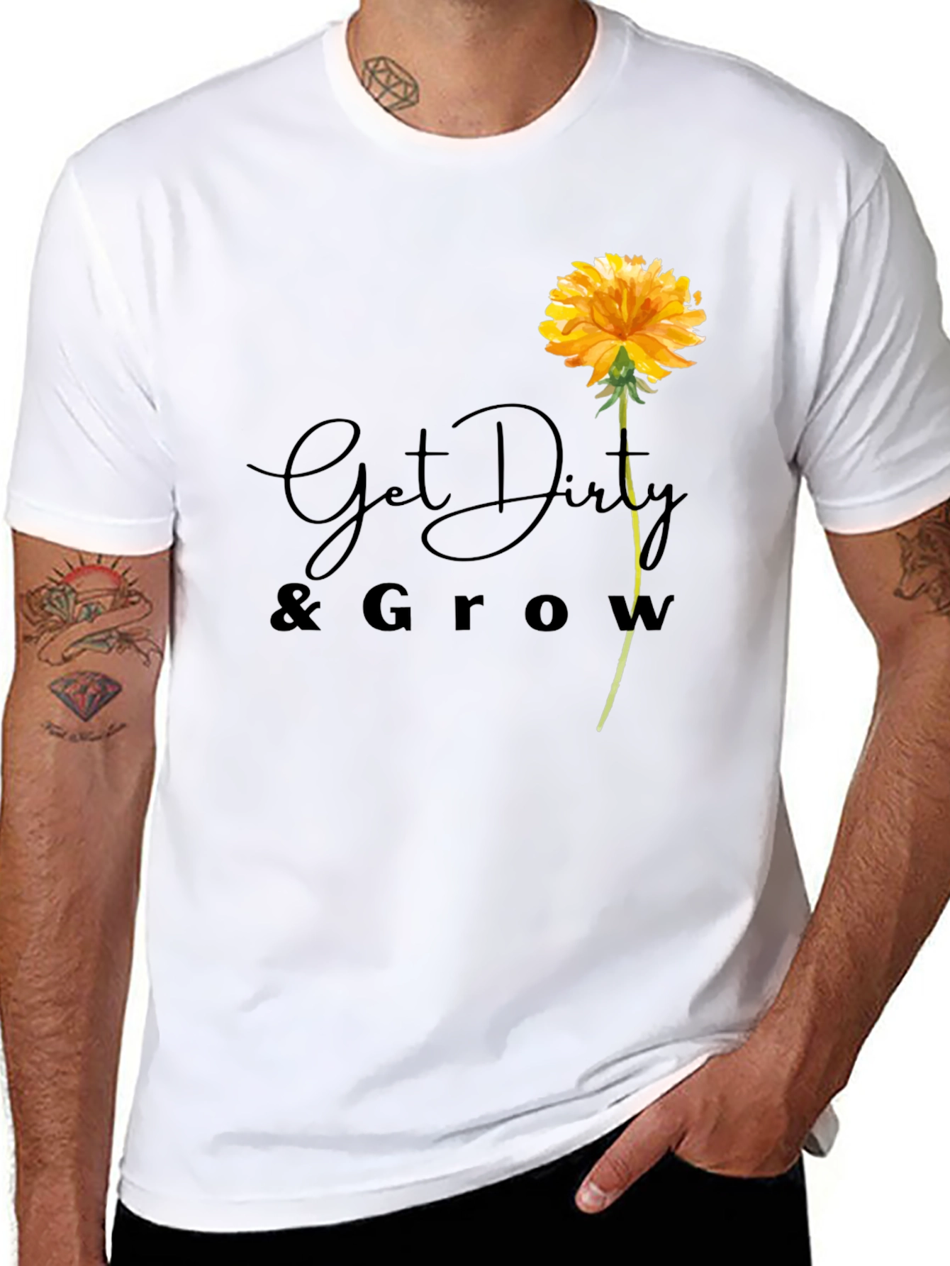 Get Dirty & Grow Flower T-Shirt