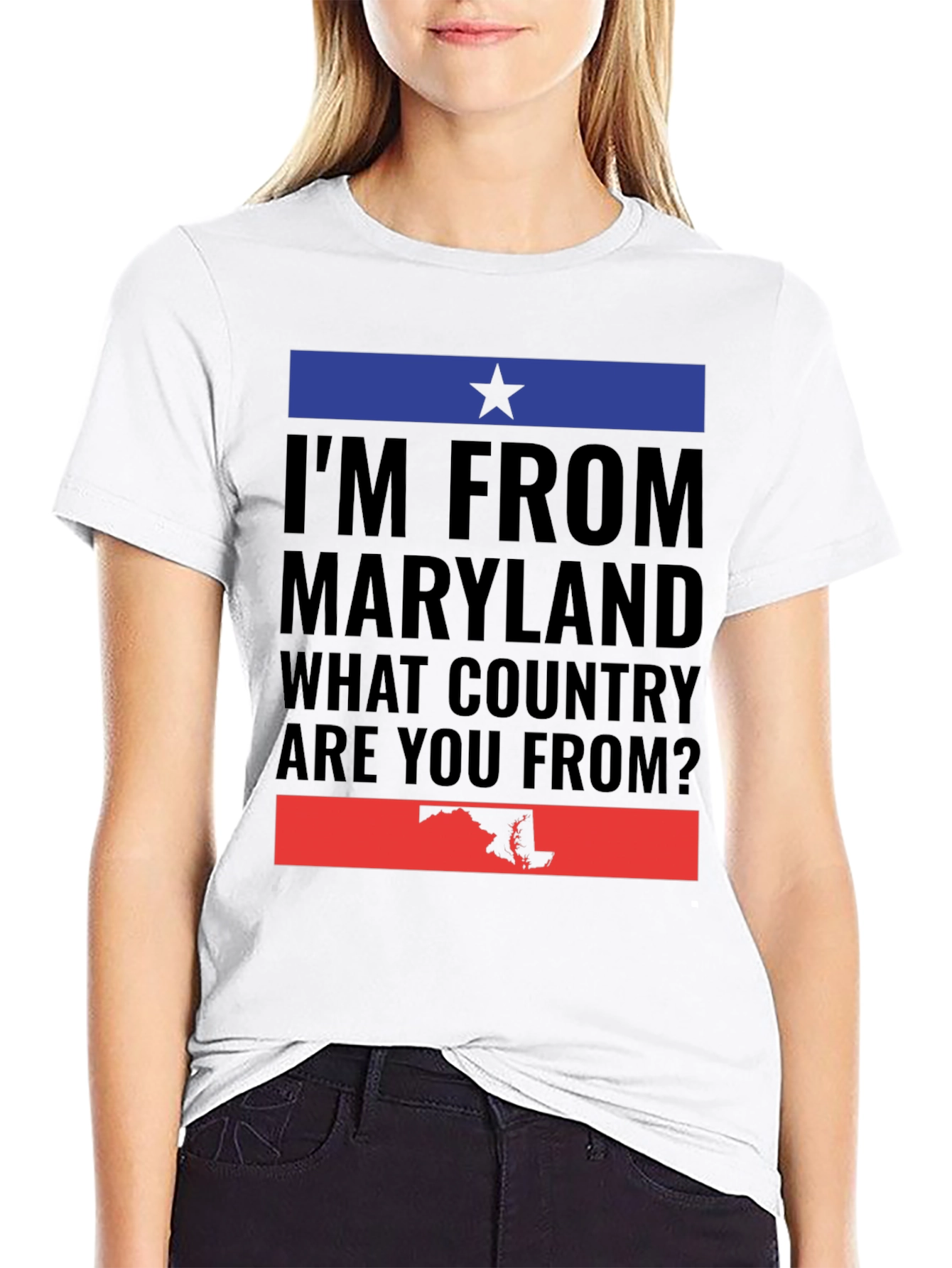 Maryland Pride T-Shirt - What Country Are You From?