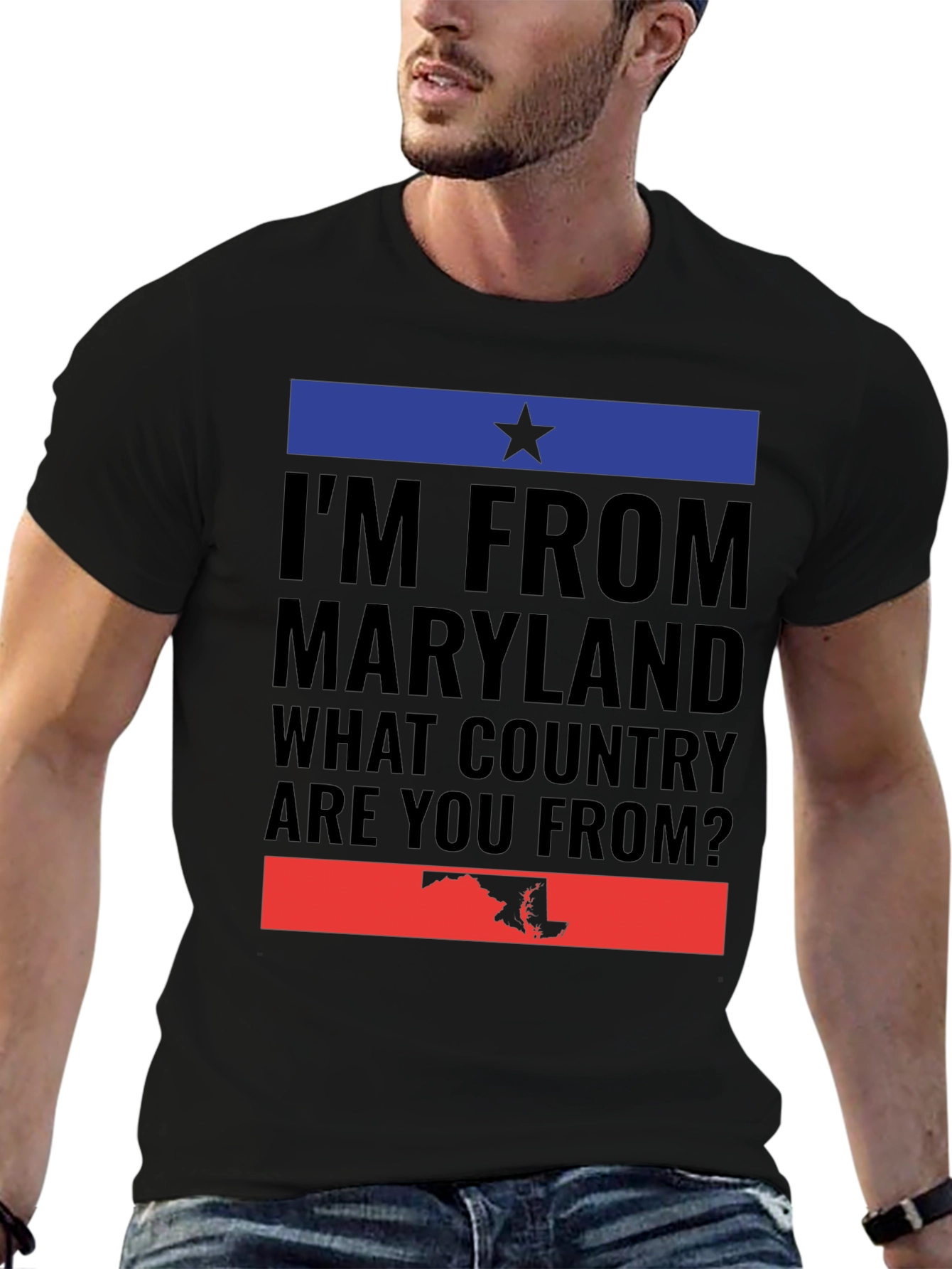 Maryland Pride T-Shirt - What Country Are You From?