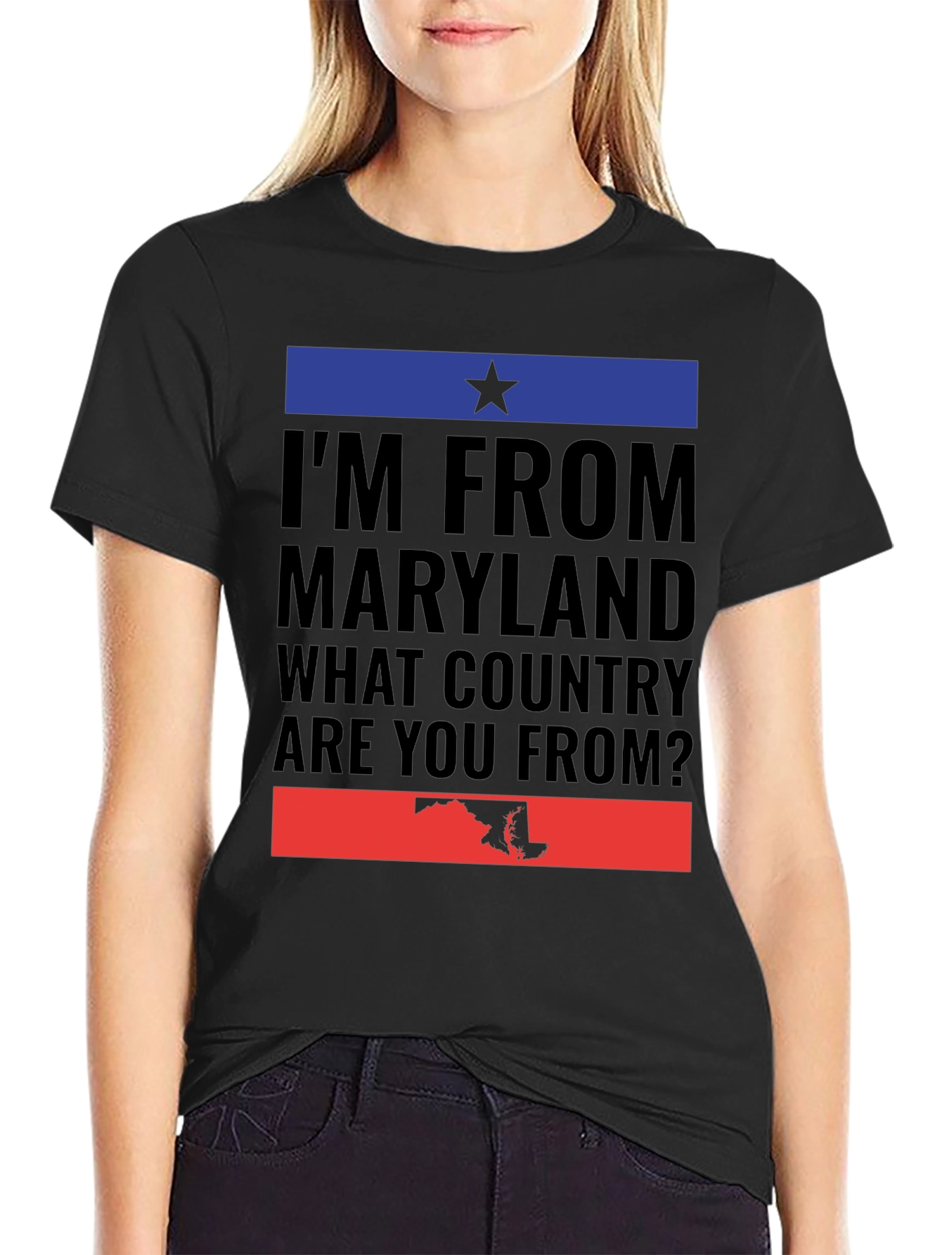 Maryland Pride T-Shirt - What Country Are You From?