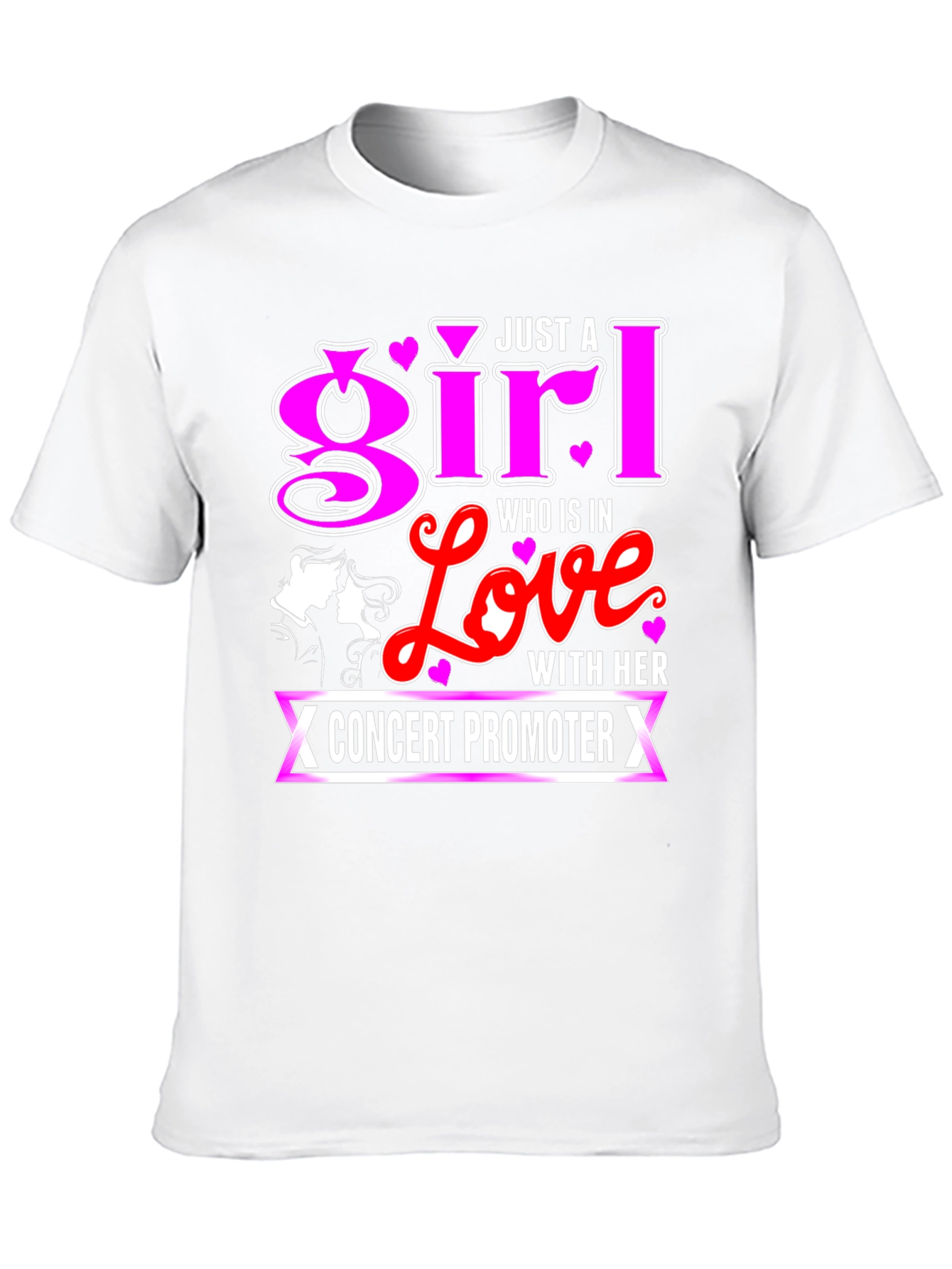 Girl in Love Concert Promoter Graphic T-Shirt