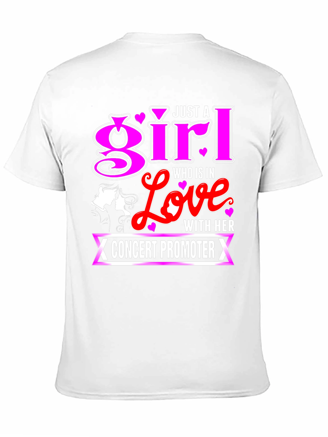 Girl in Love Concert Promoter Graphic T-Shirt