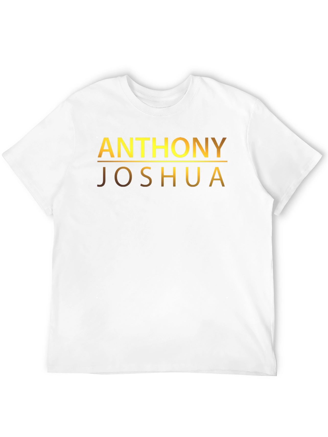Anthony Joshua Black Cotton T-Shirt