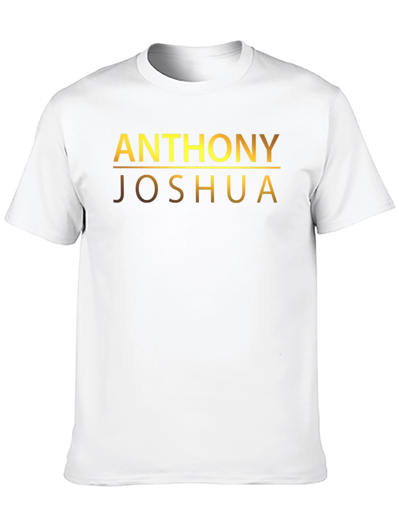 Anthony Joshua Black Cotton T-Shirt
