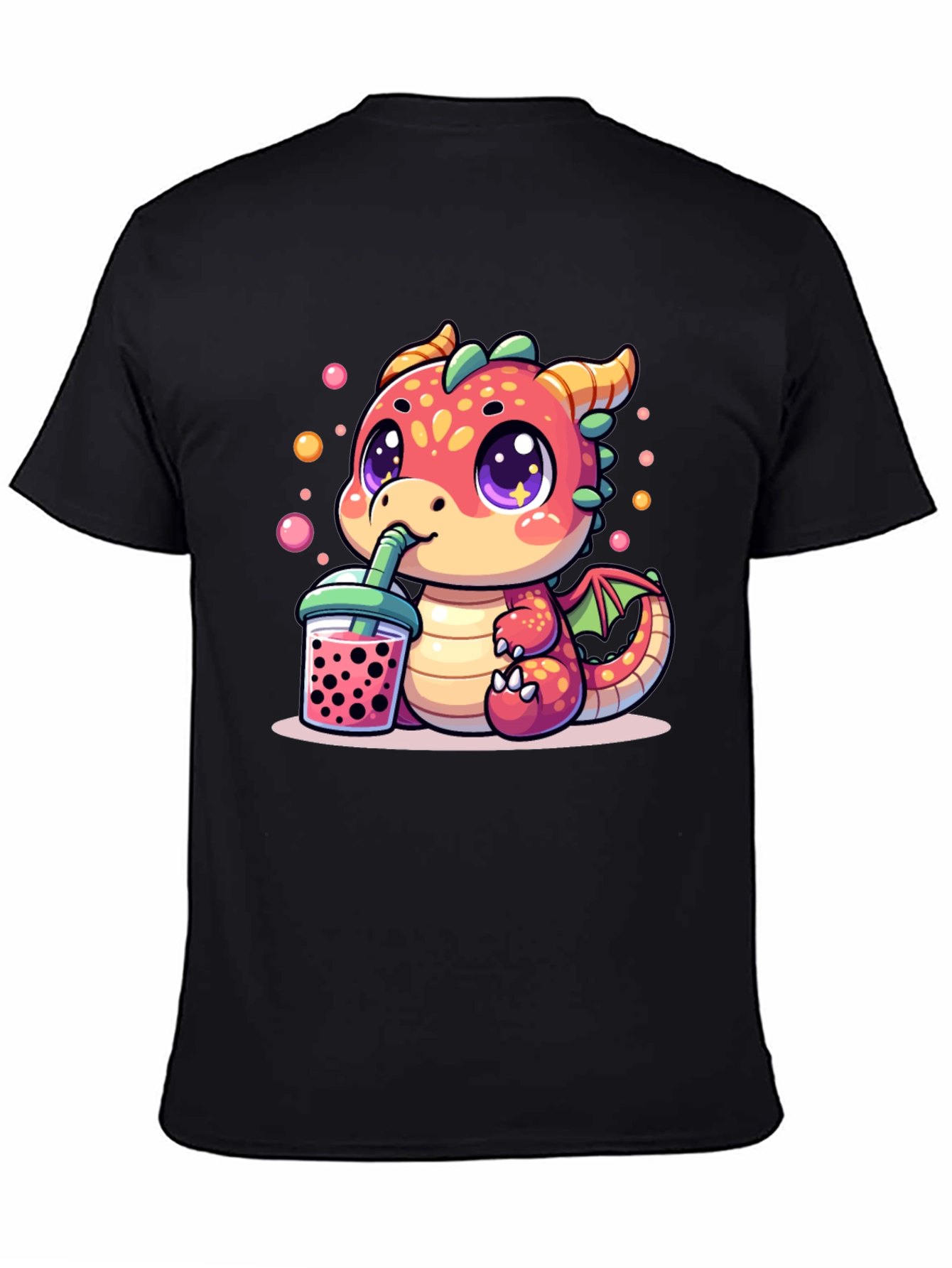 Cute Dragon Boba Tea T-Shirt