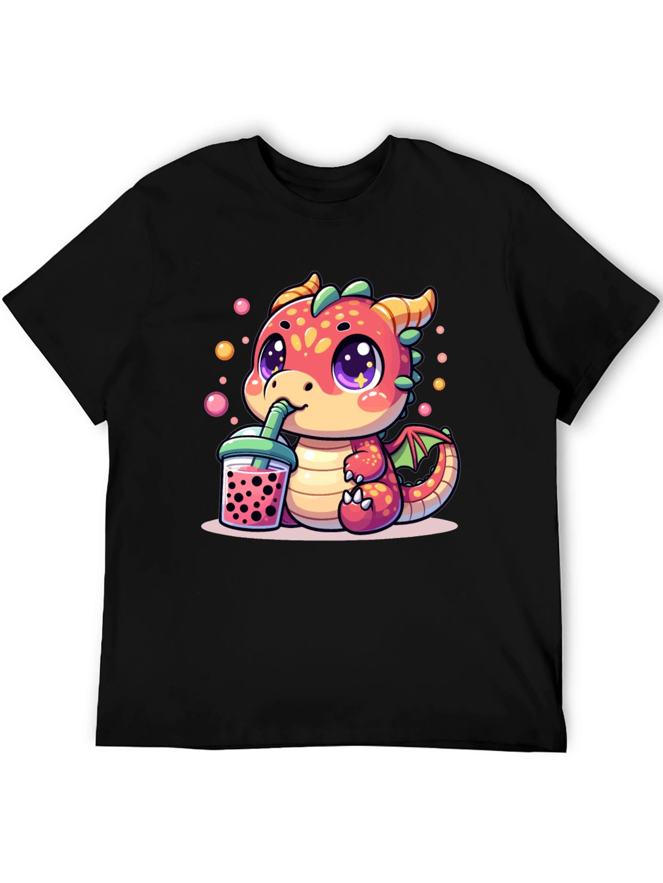 Cute Dragon Boba Tea T-Shirt