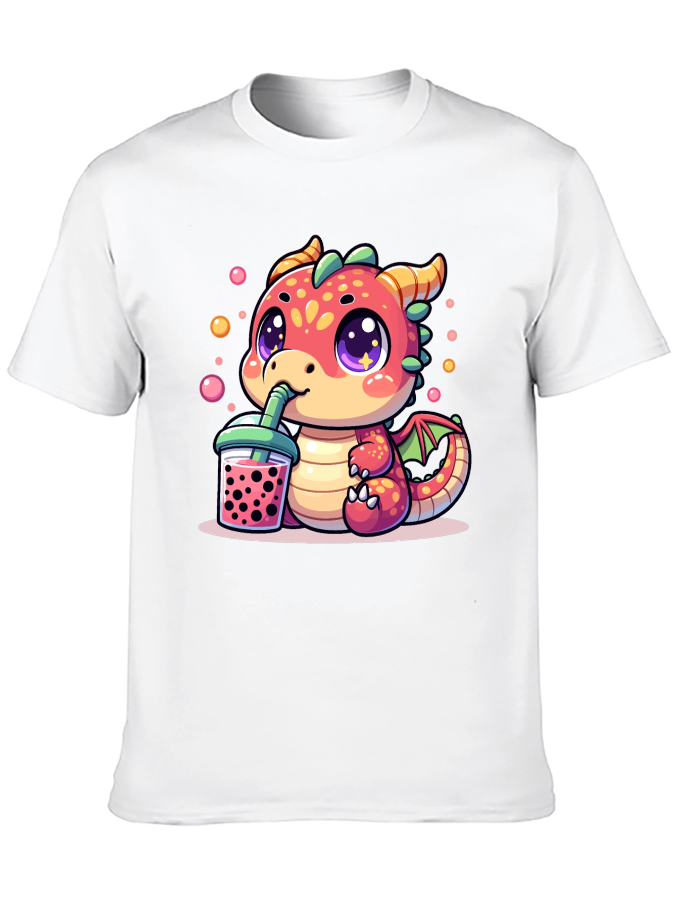 Cute Dragon Boba Tea T-Shirt
