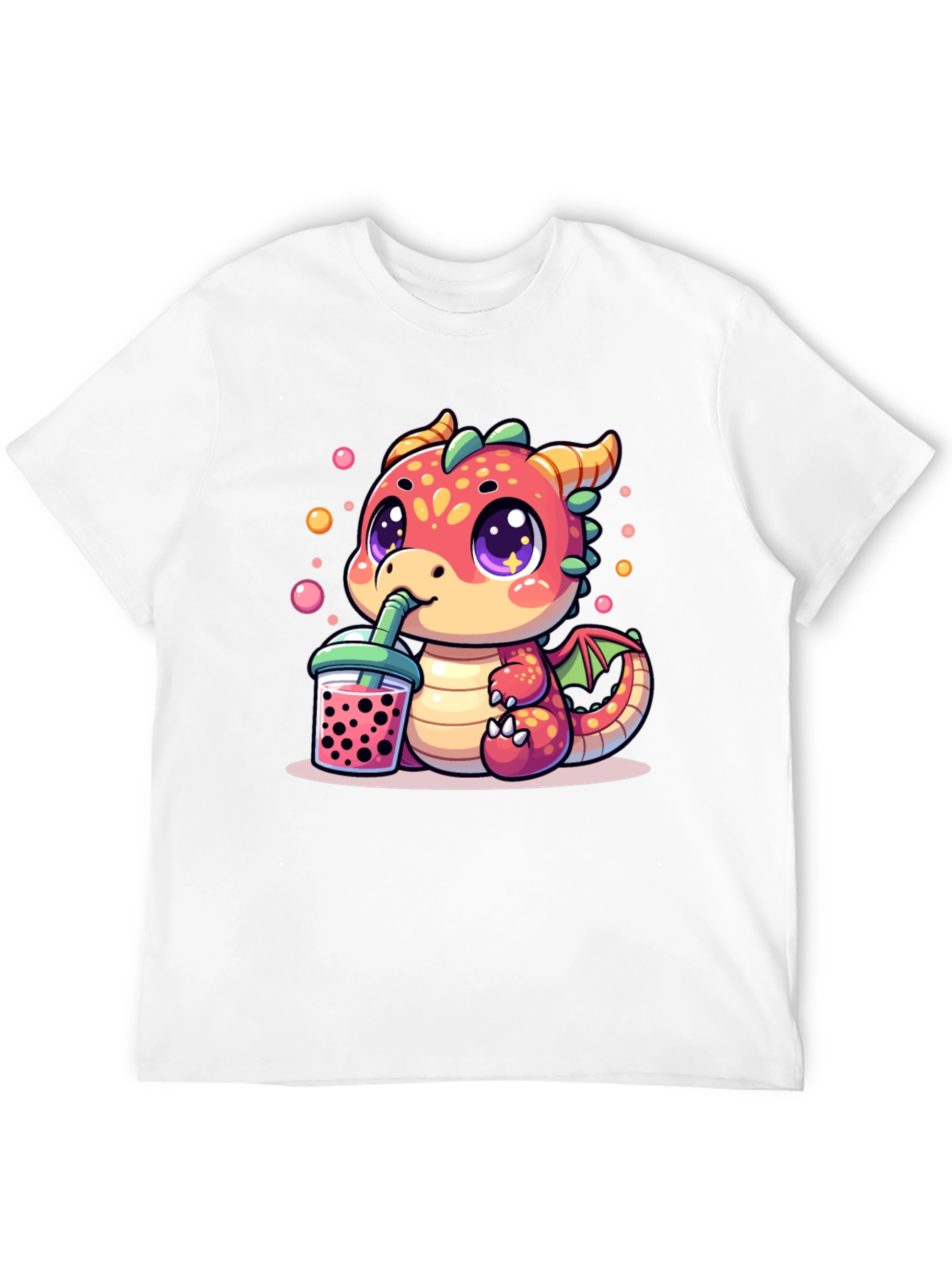 Cute Dragon Boba Tea T-Shirt
