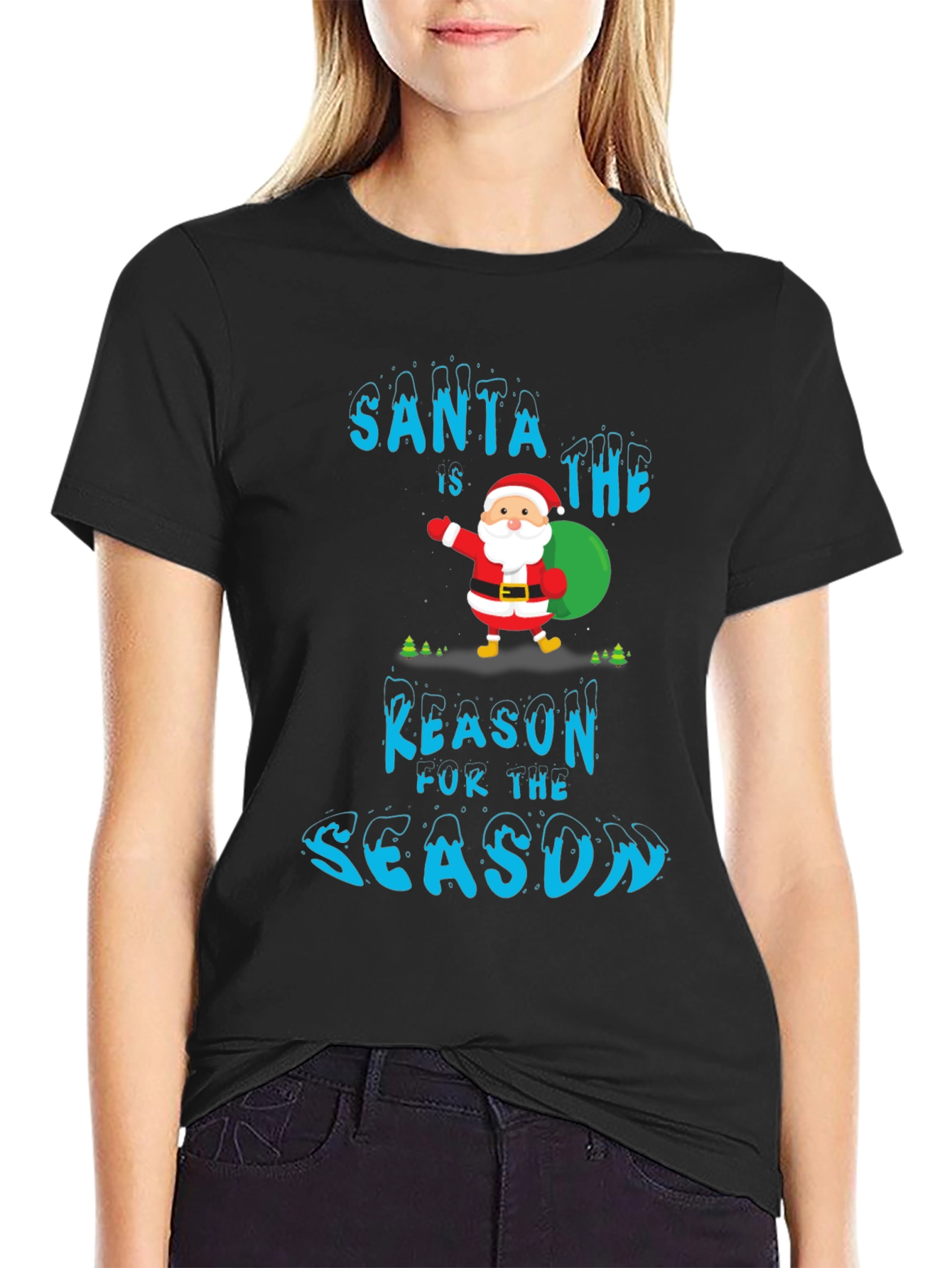 Santa is the Reason T-Shirt