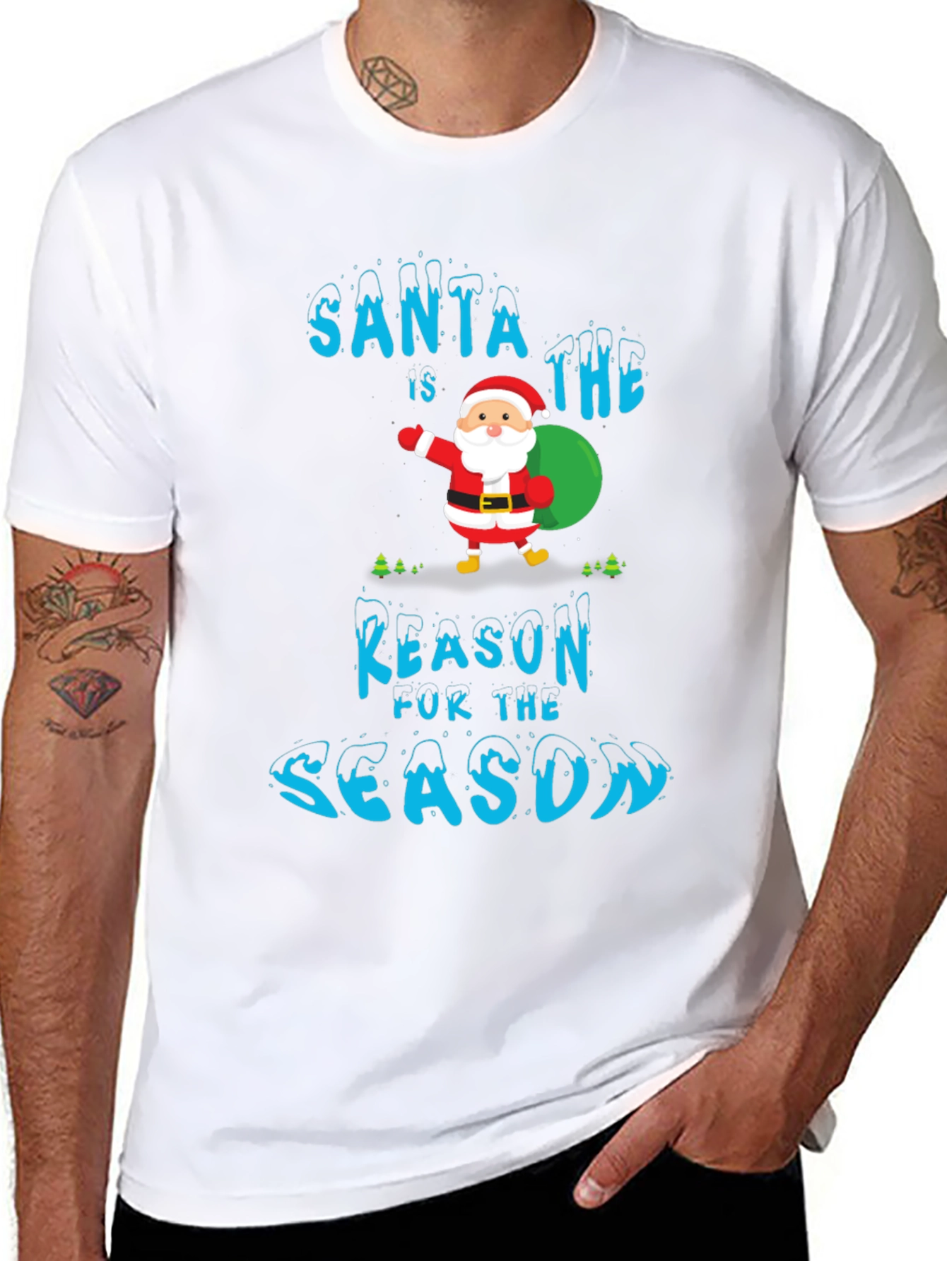 Santa is the Reason T-Shirt