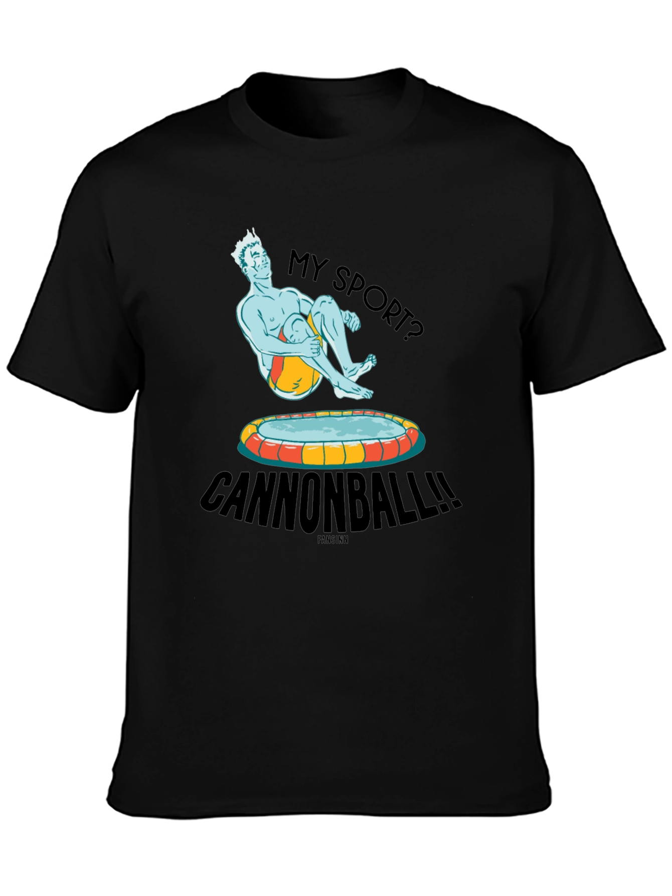 Cannonball! T-Shirt: Summer Fun Design