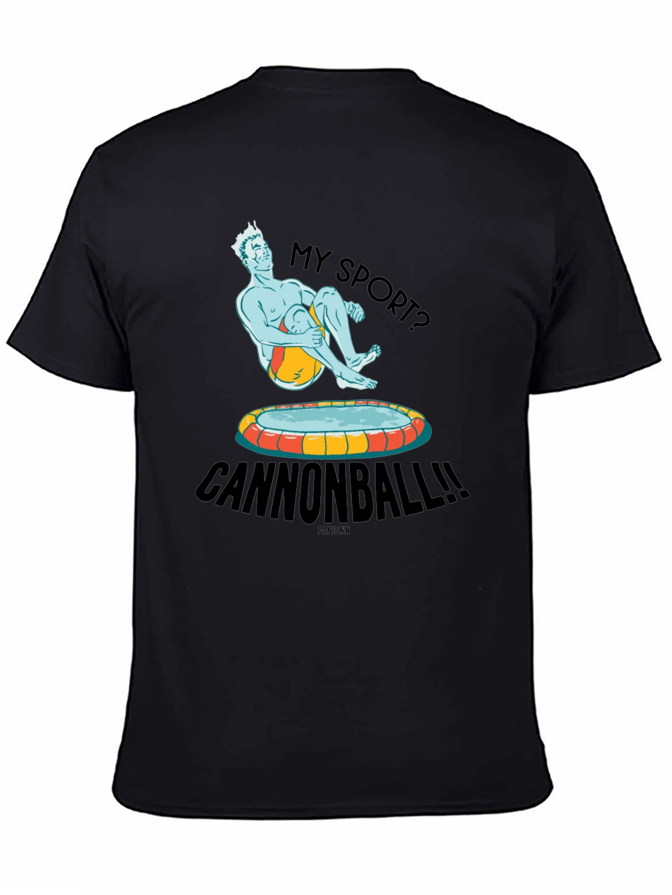 Cannonball! T-Shirt: Summer Fun Design