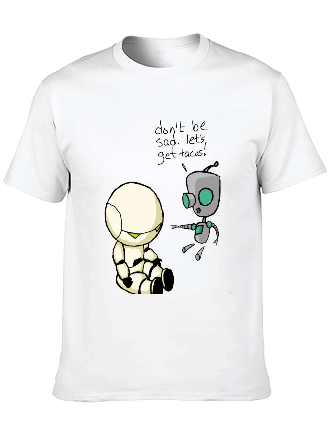 Dont Be Sad Get Tacos Black T-Shirt