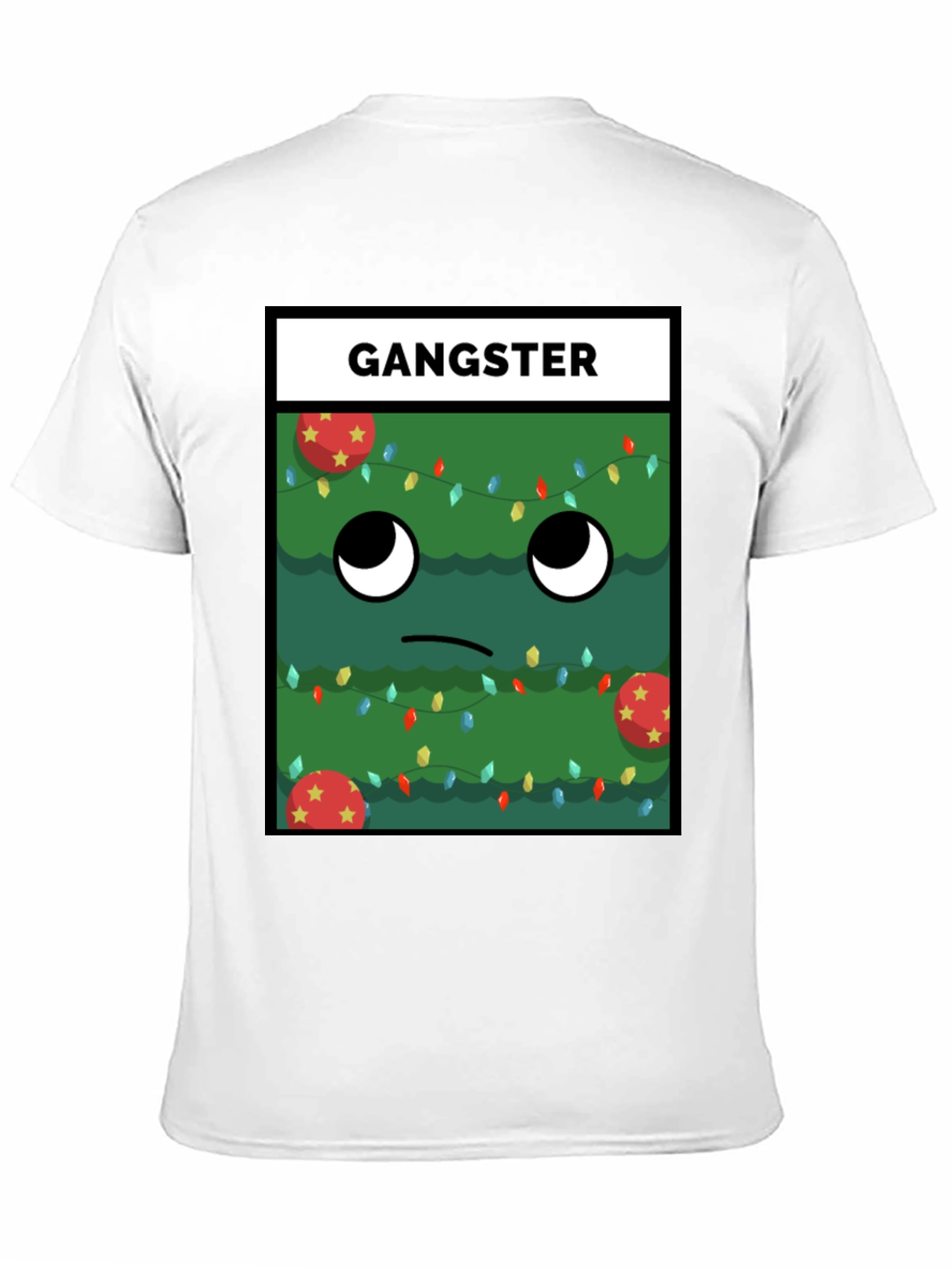 Gangster Christmas Tree T-Shirt