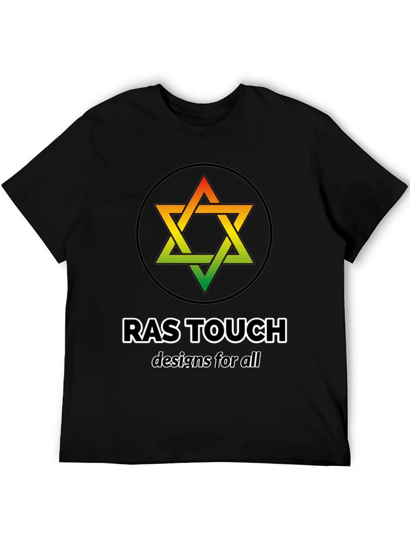 Rastafarian Star of David Tee