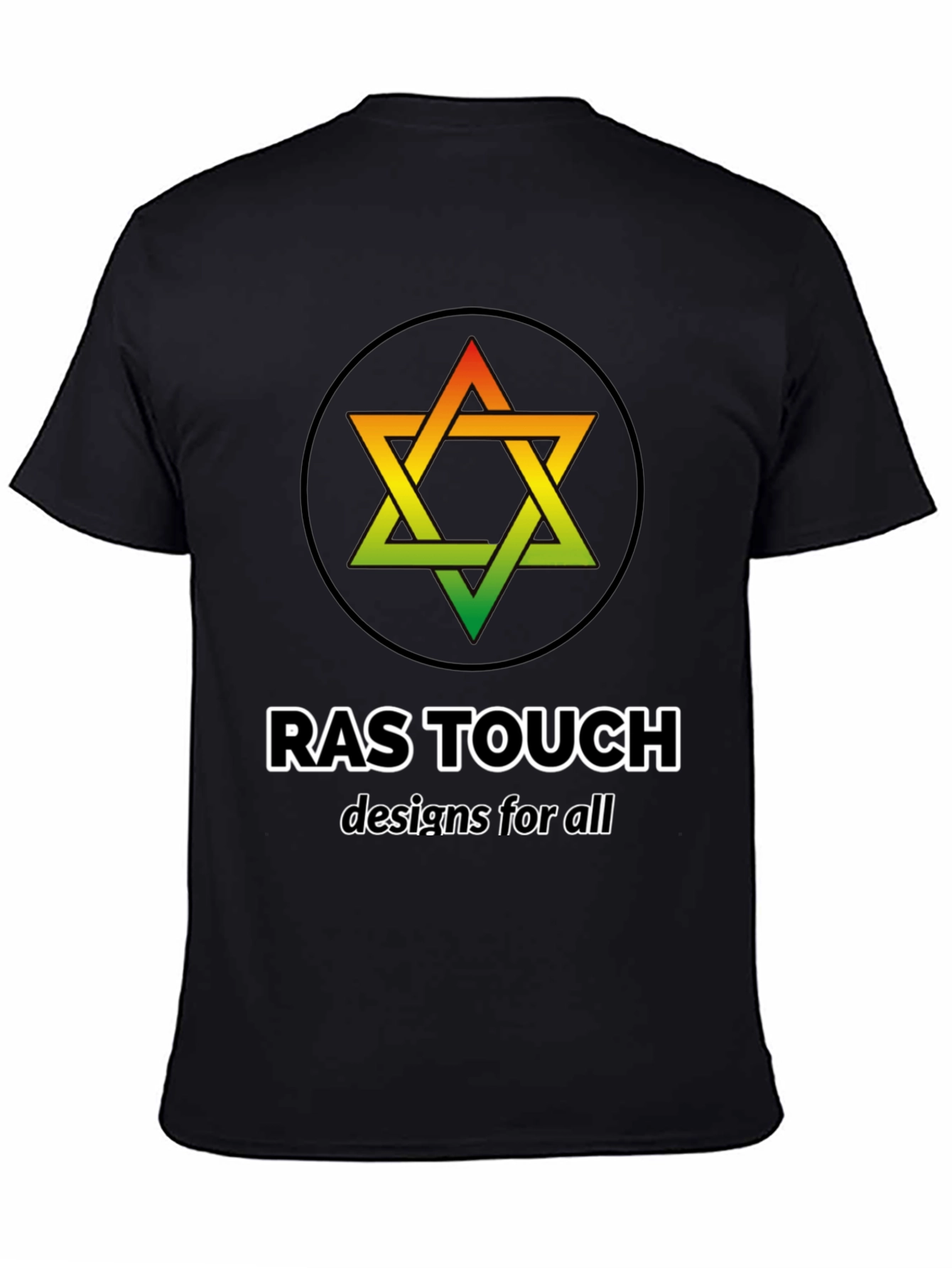 Rastafarian Star of David Tee