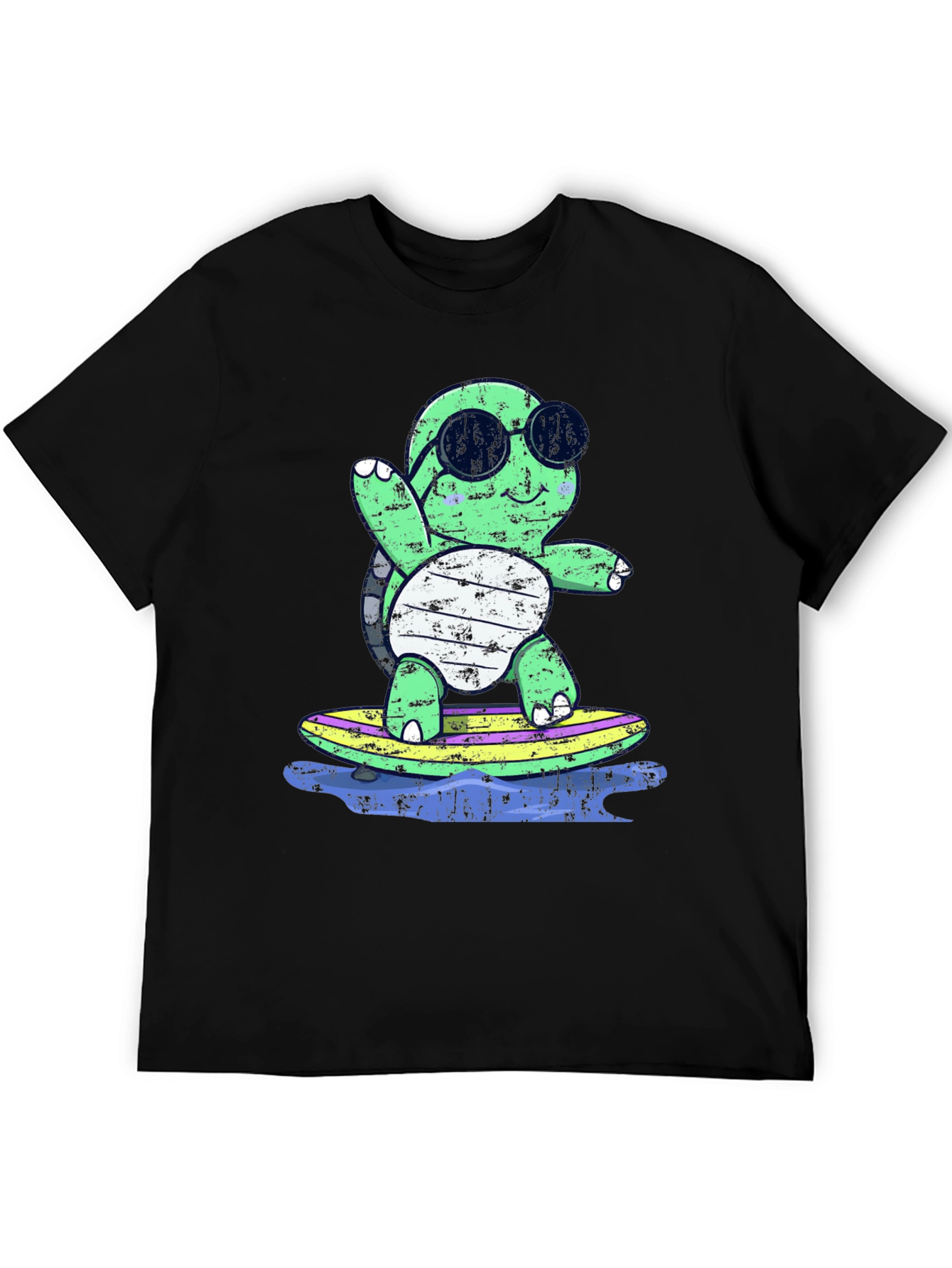 Surfing Turtle Graphic Tee