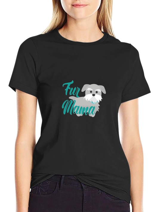 Fur Mama Dog Lover T-Shirt