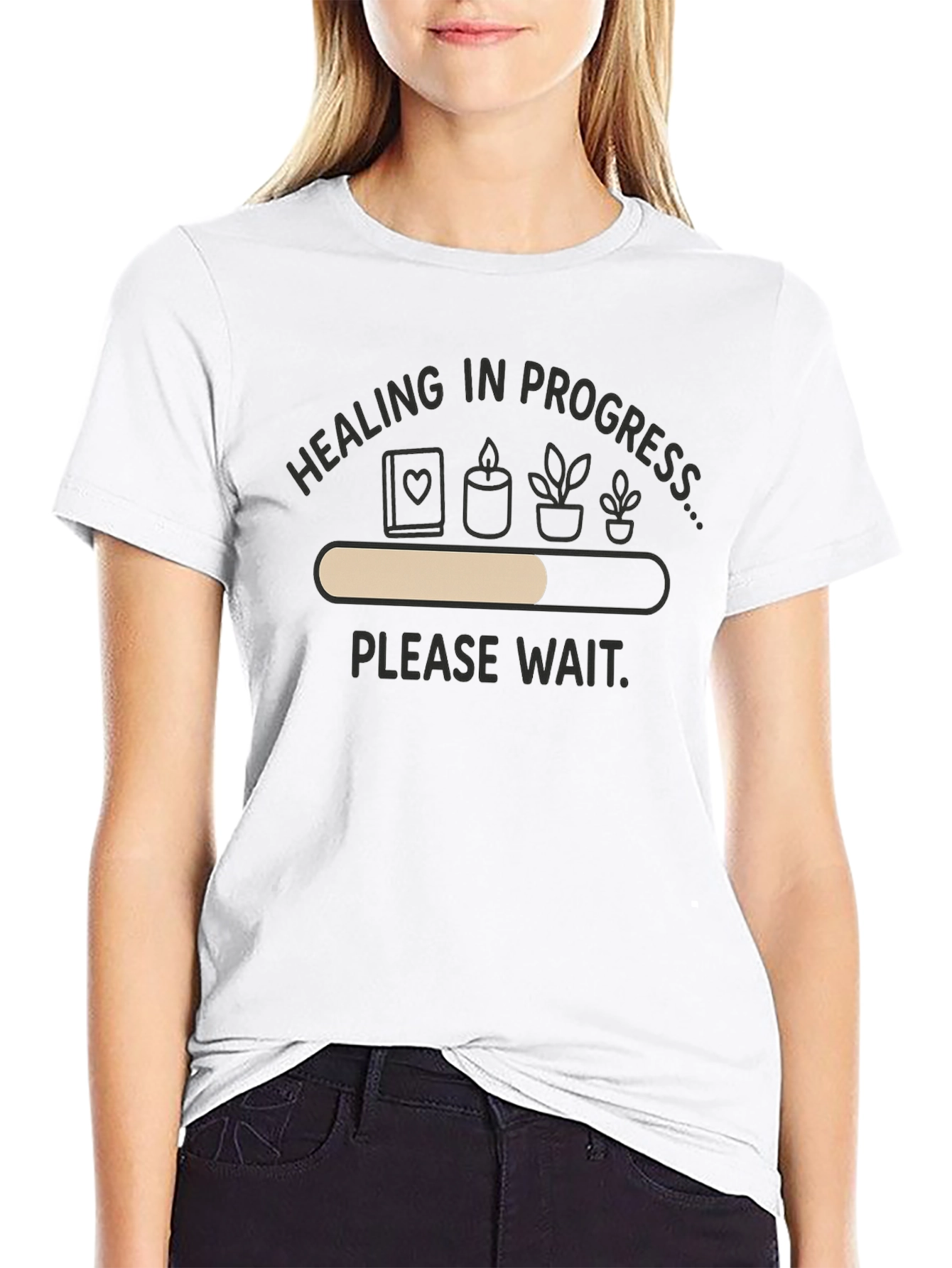 Healing In Progress T-Shirt - Mindfulness & Self-Care