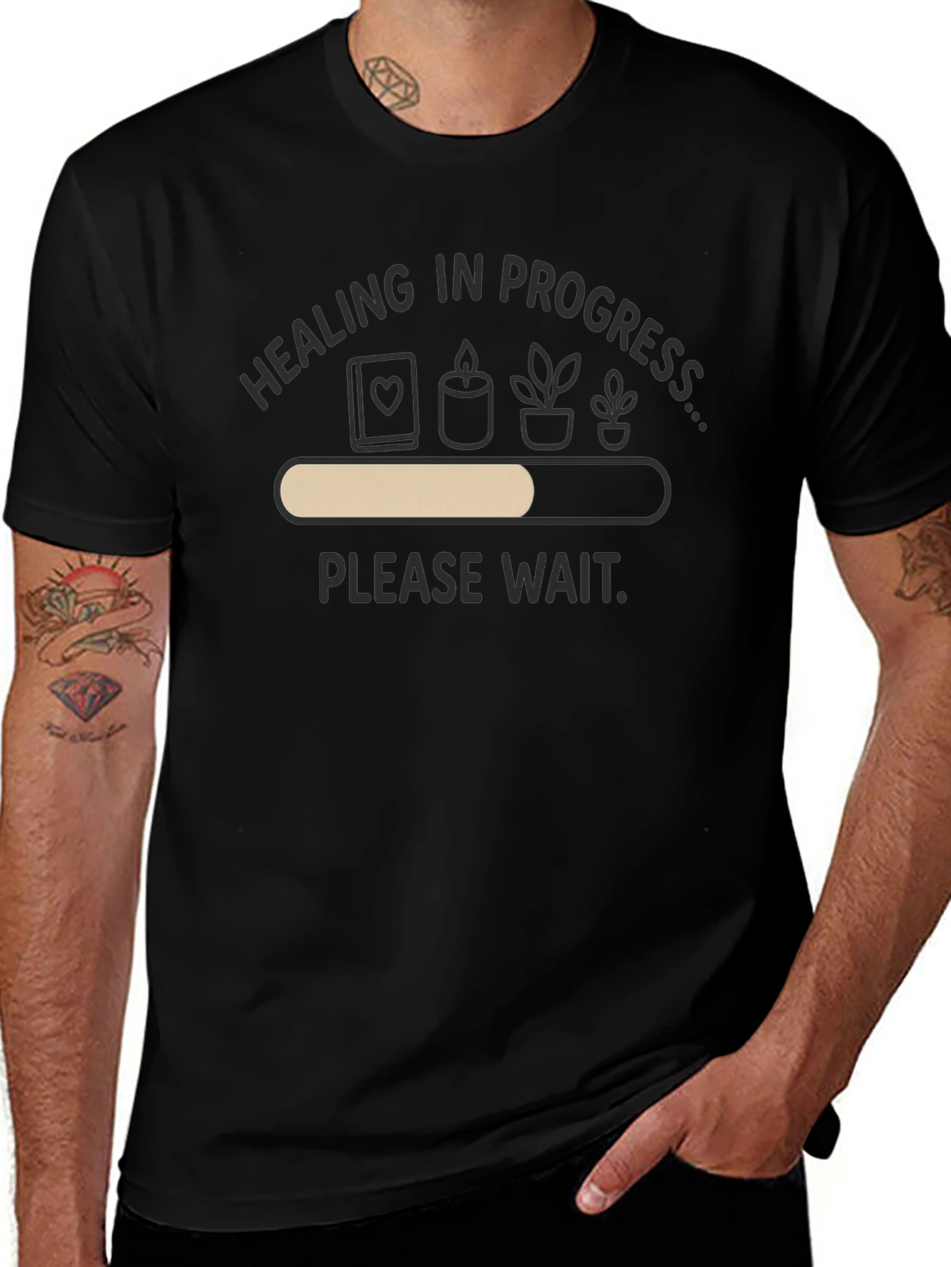 Healing In Progress T-Shirt - Mindfulness & Self-Care