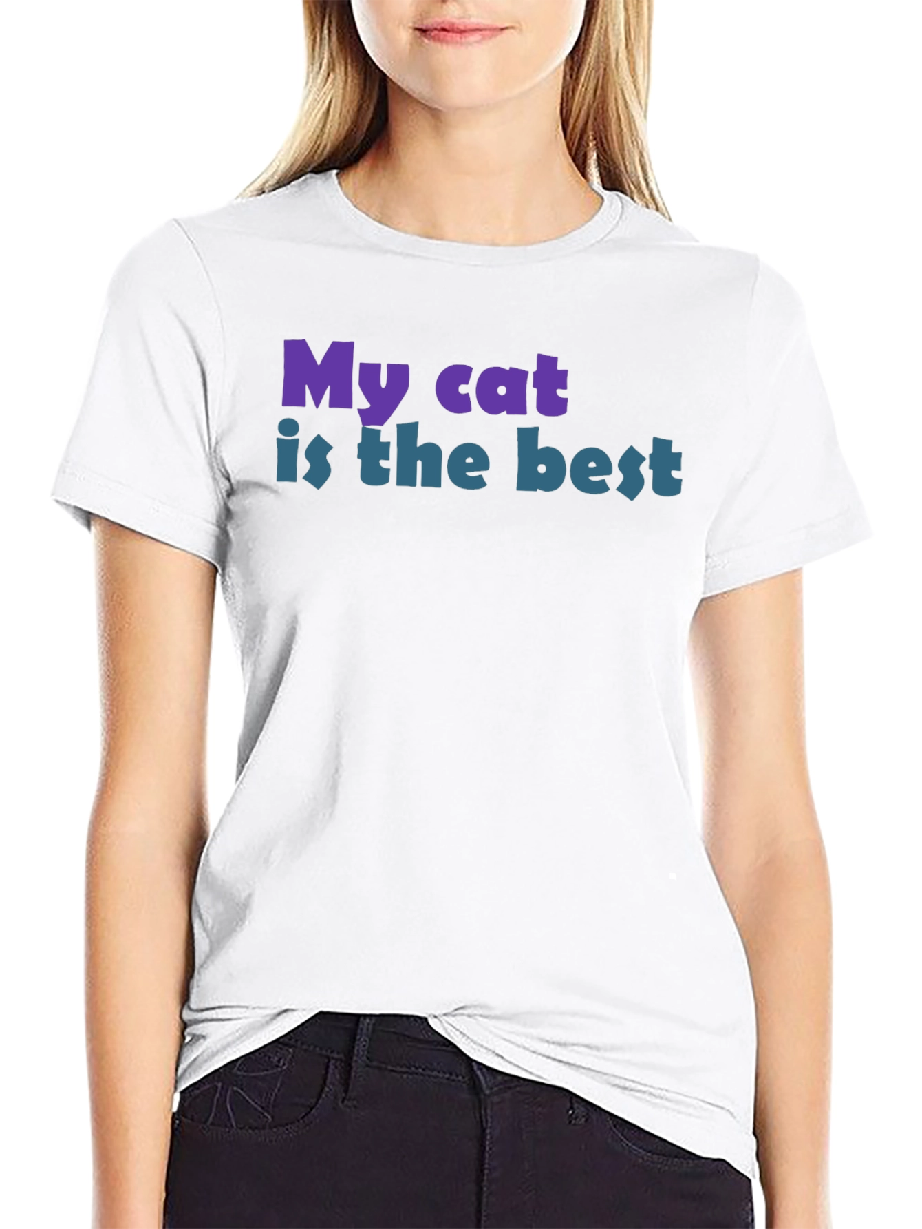 My Cat is the Best Graphic Tee