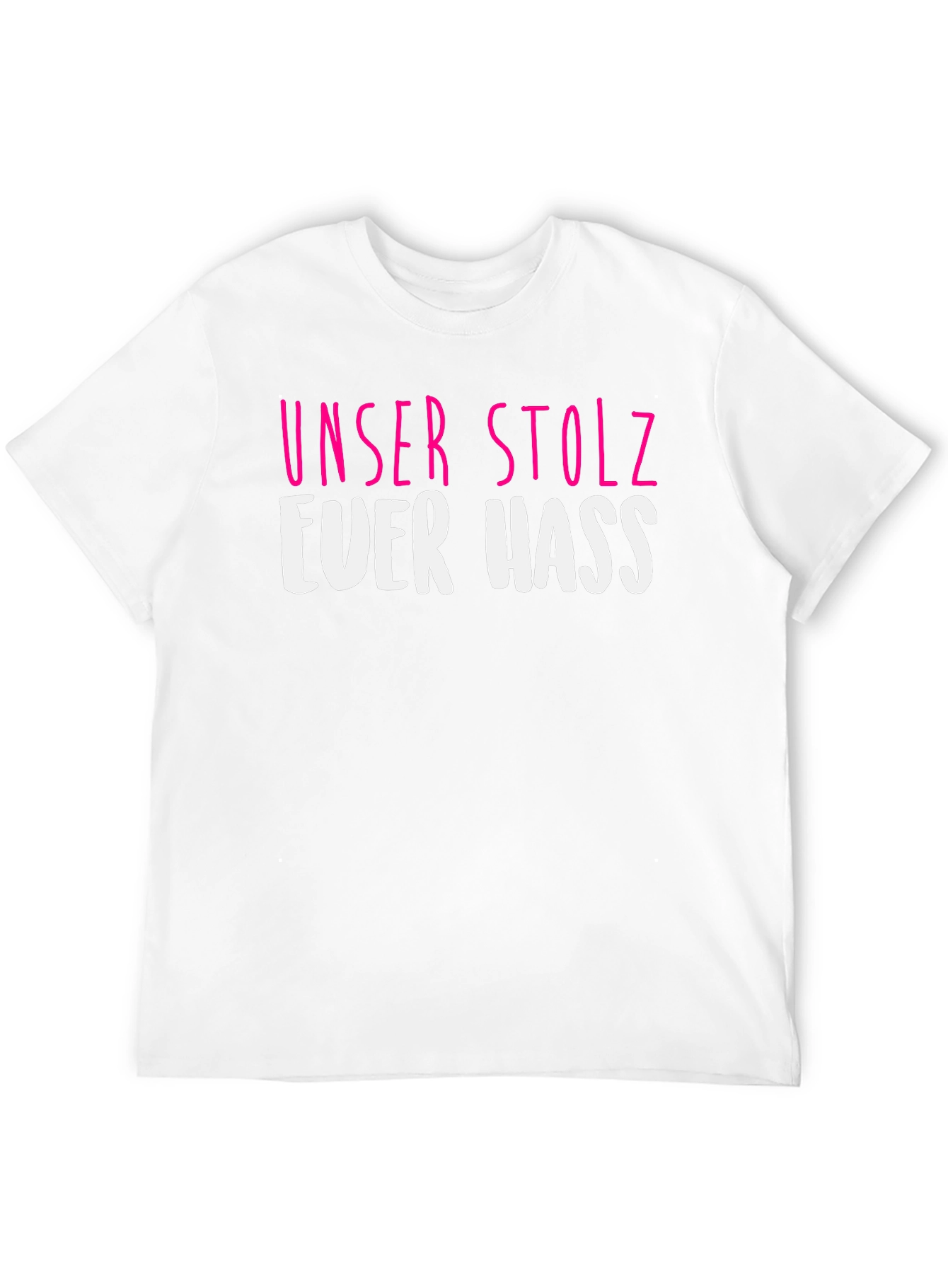 Unser Stolz Ever Hass Black T-Shirt