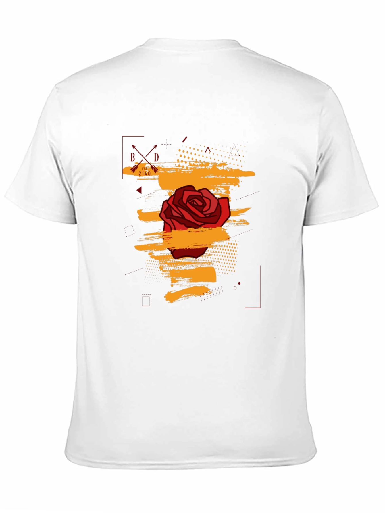 Rose Graphic Black T-Shirt - Trendy Streetwear