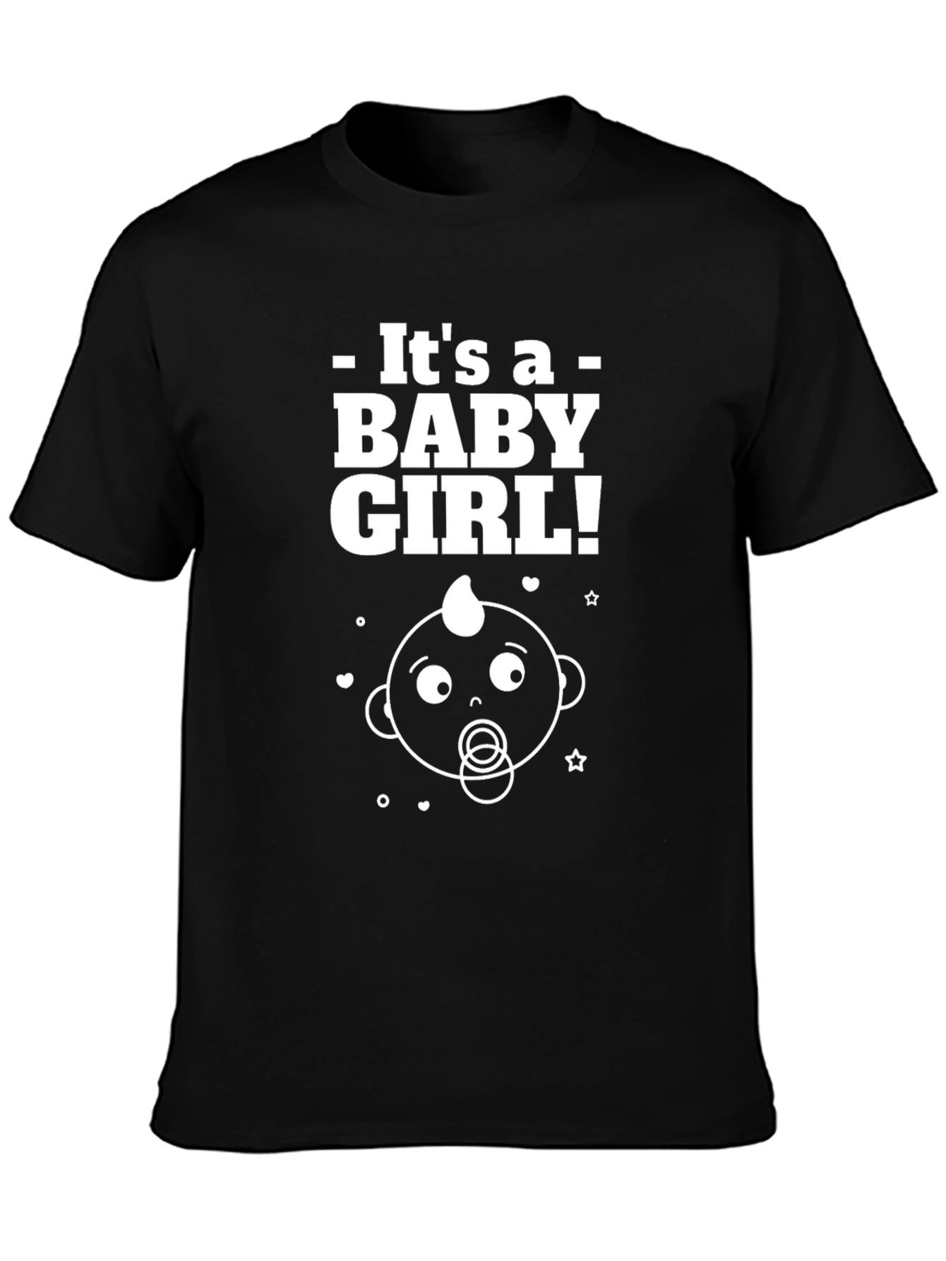 Its A Baby Girl! Novelty Tee