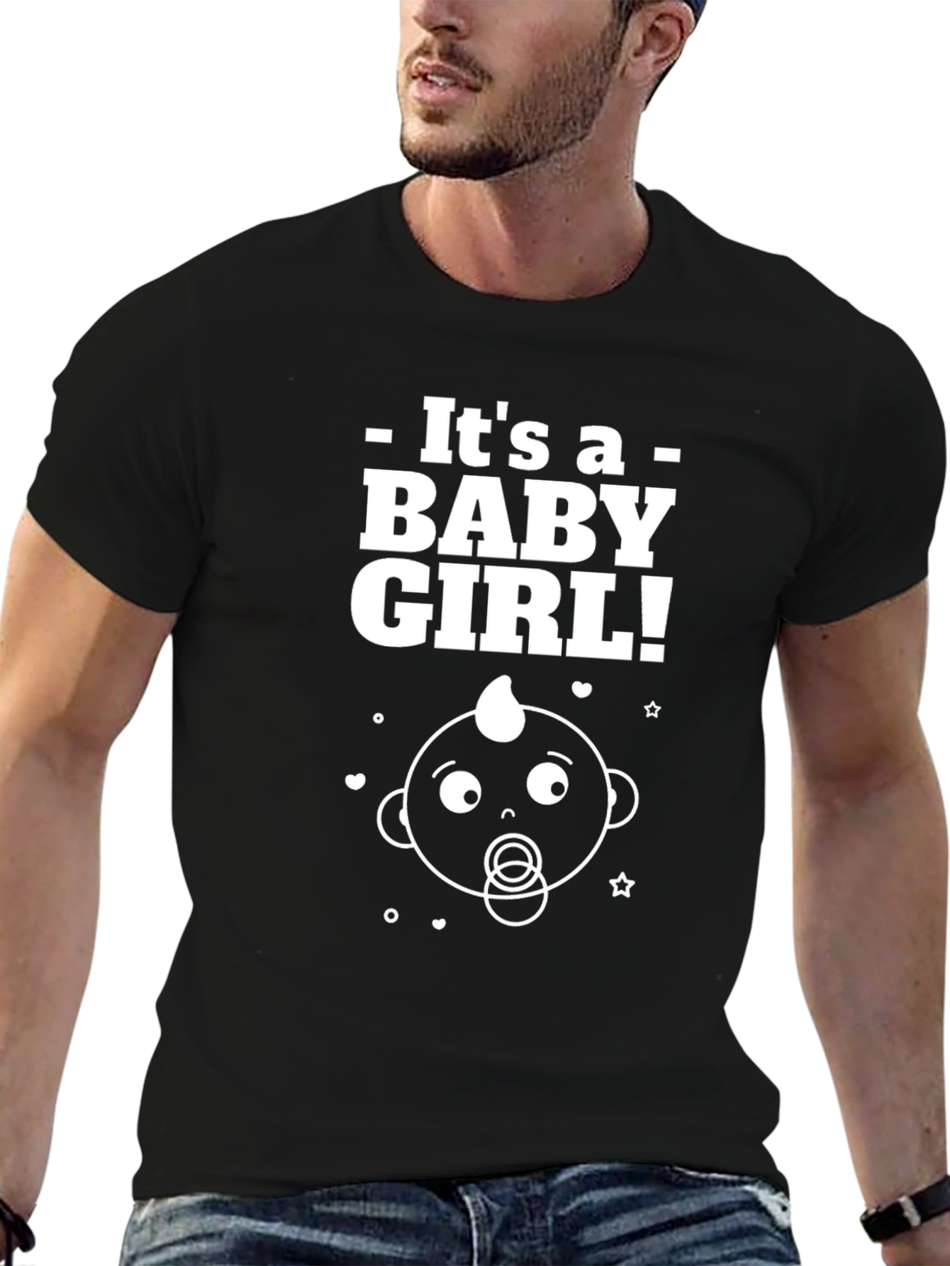 Its A Baby Girl! Novelty Tee