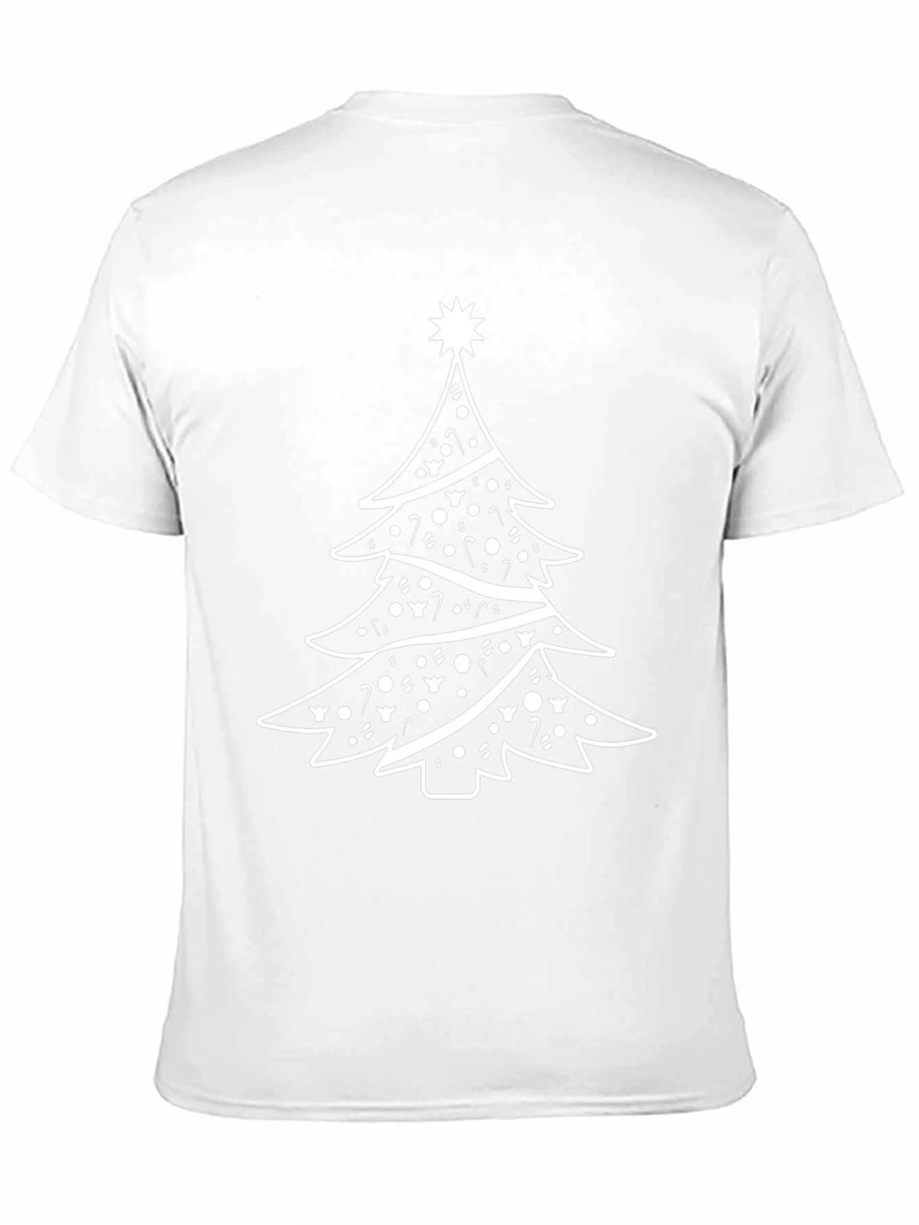 Festive Christmas Tree Graphic Tee