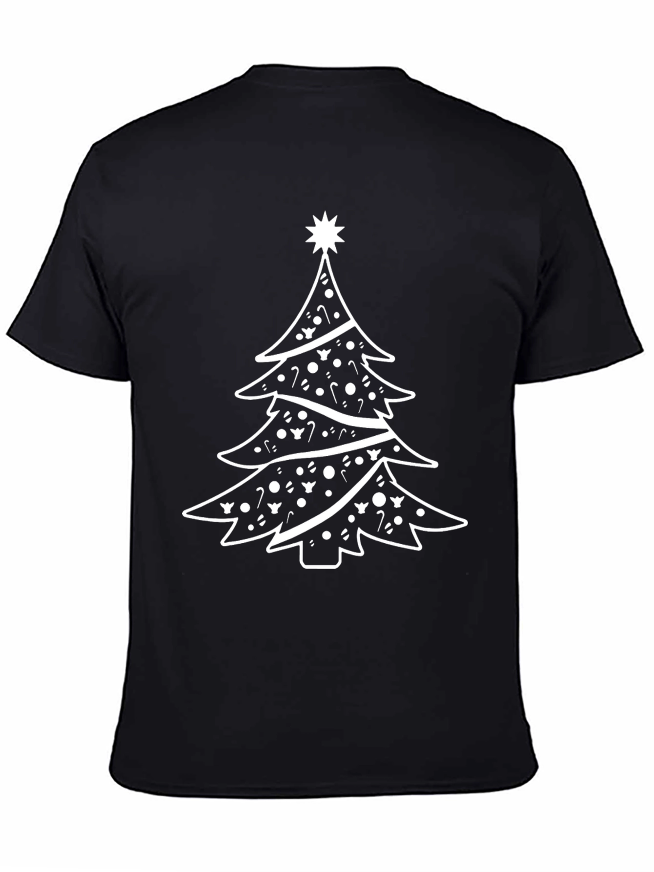 Festive Christmas Tree Graphic Tee